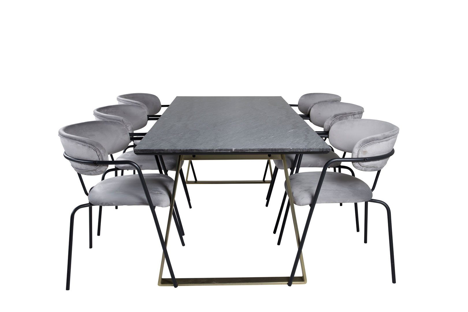 ebuy24 Essgruppe EstelleBLBR Essgruppe Esstisch schwarz, Marmor und, (7-tlg). Reduzierter Preis € 1.511,95. Unverbindliche Preisempfehlung € 2.518,95