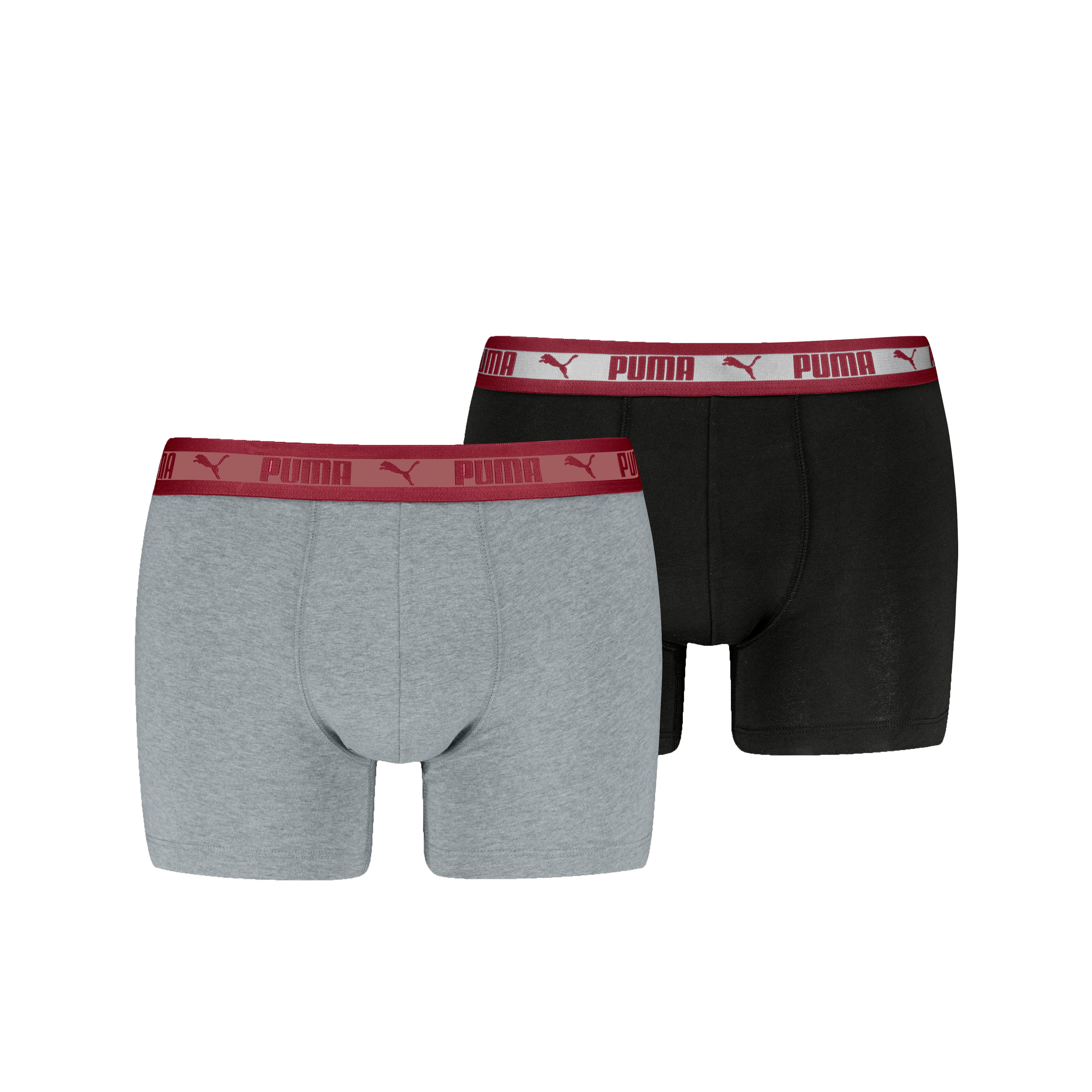 PUMA Boxershorts PUMA MEN CHROMATIC WAISTBAND BOXERS 2P (2er Pack) elastisc günstig online kaufen
