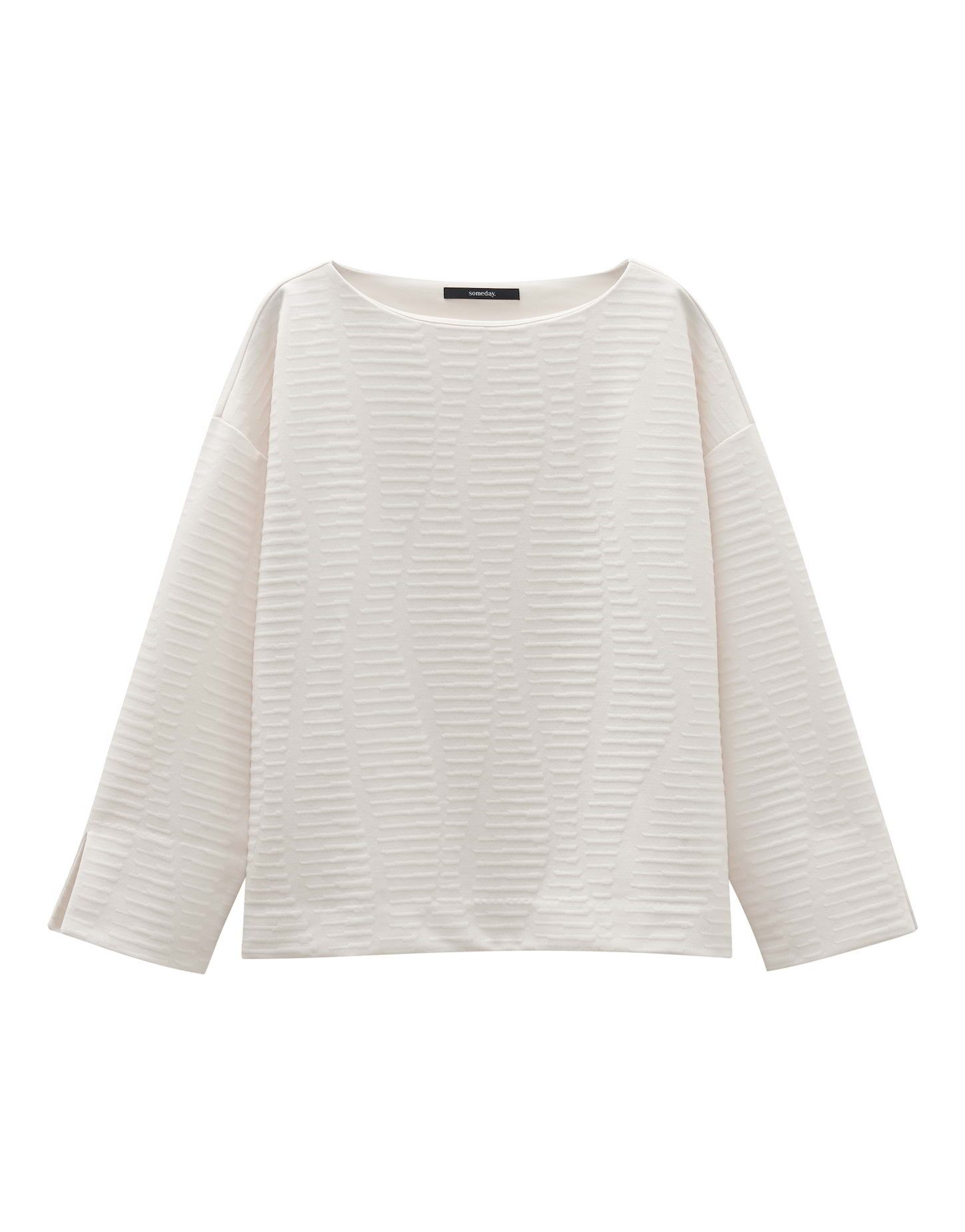 someday Sweater Sweater UVIENNA Loose mit 3D Struktur günstig online kaufen