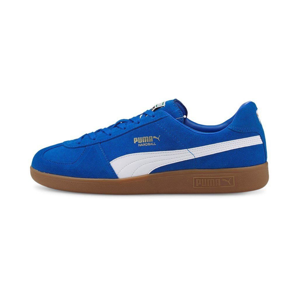 PUMA Hallen-Indoorschuhe Handball Wildleder blau Herren Sneaker günstig online kaufen
