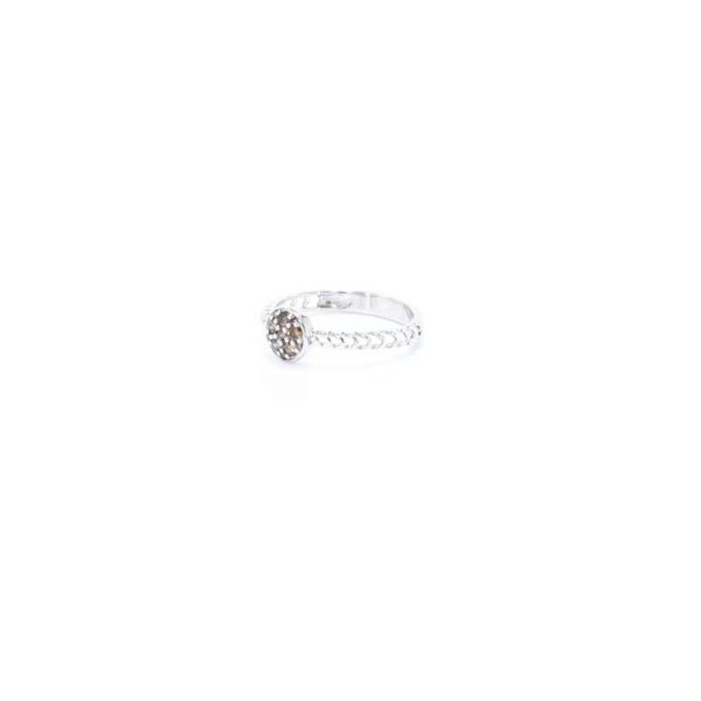 Cavill Diamantring Champagner Diamant Silber Ring (1-tlg)