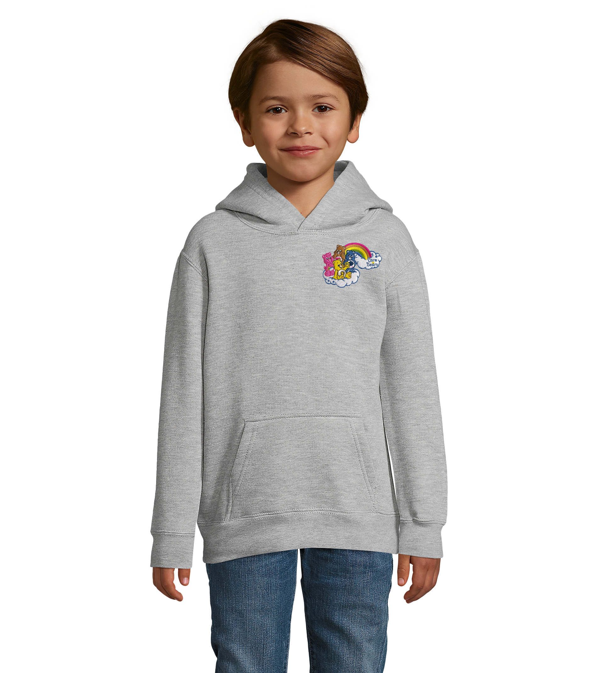 Hoodie Glücksbärchies Kinder Hoodie Stick Patch Baumwolle Komfort Fit