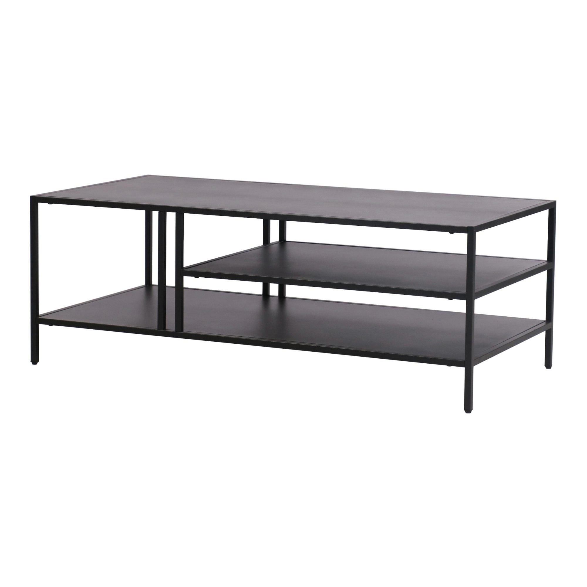 en.casa Couchtisch, Wohnzimmertisch »Kumlinge« Metall 40 x 110 x 55 cm Schwarz. Reduzierter Preis € 63,99. Unverbindliche Preisempfehlung € 92,99