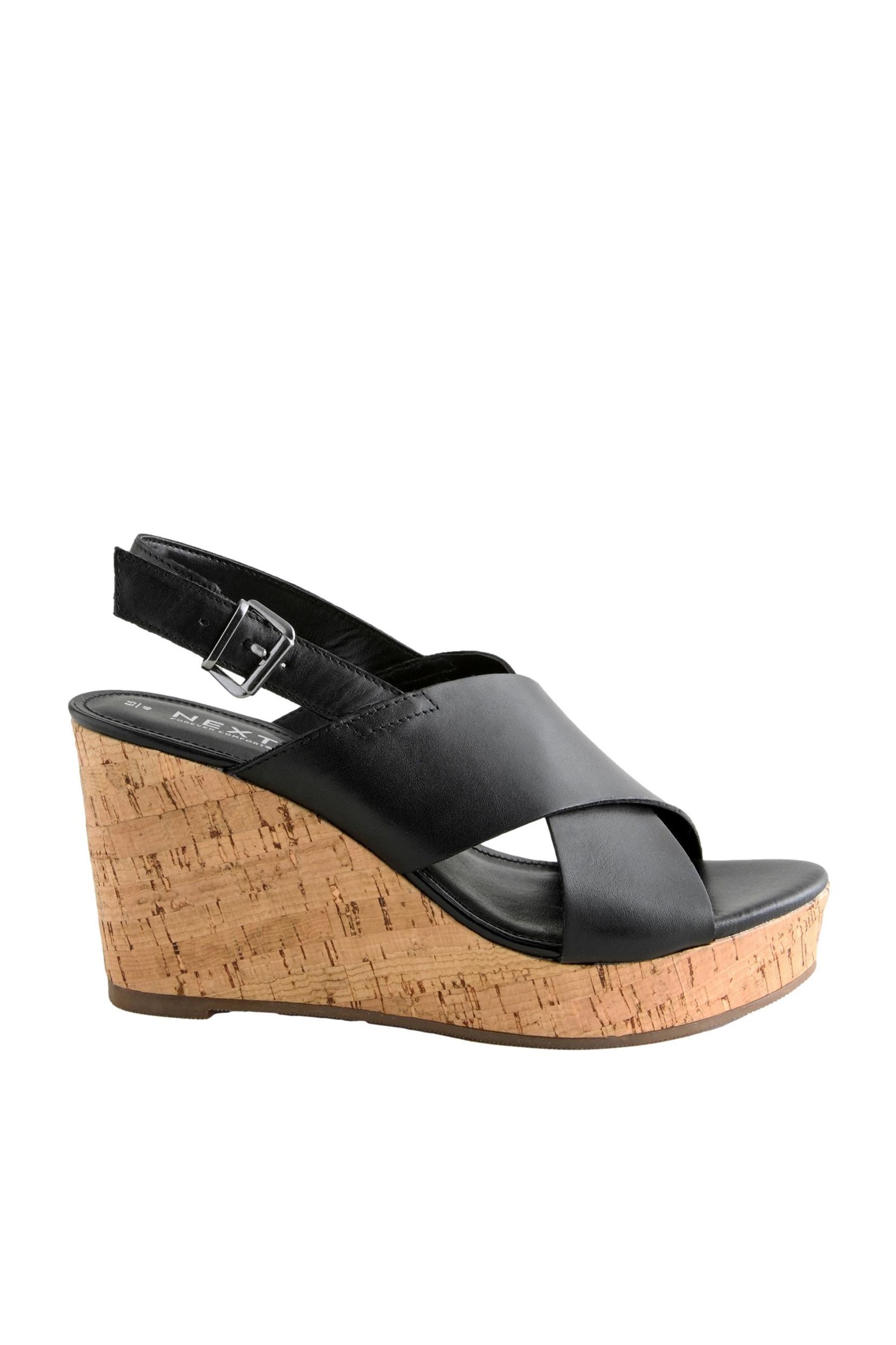 Next Forever Comfort® Plateau-Slingbacks mit Keilabsatz Keilpumps (1-tlg)