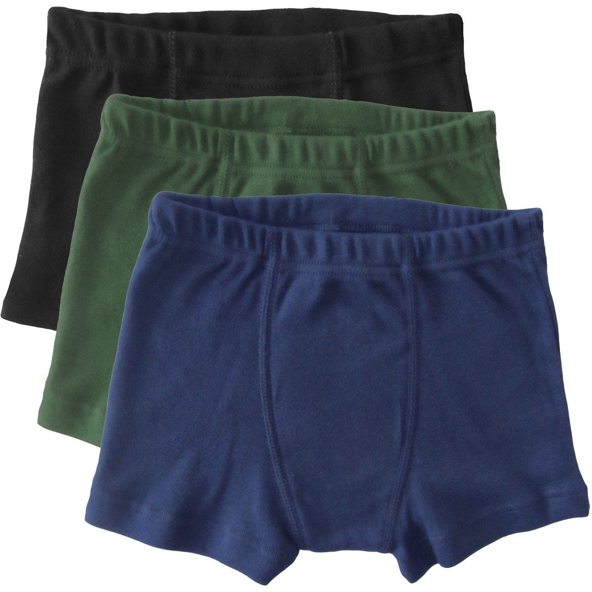 HERMKO Panty 2900 (Pack, 3er) 100 % Bio-Baumwolle Jungen Pant mit Weichbund Feinripp