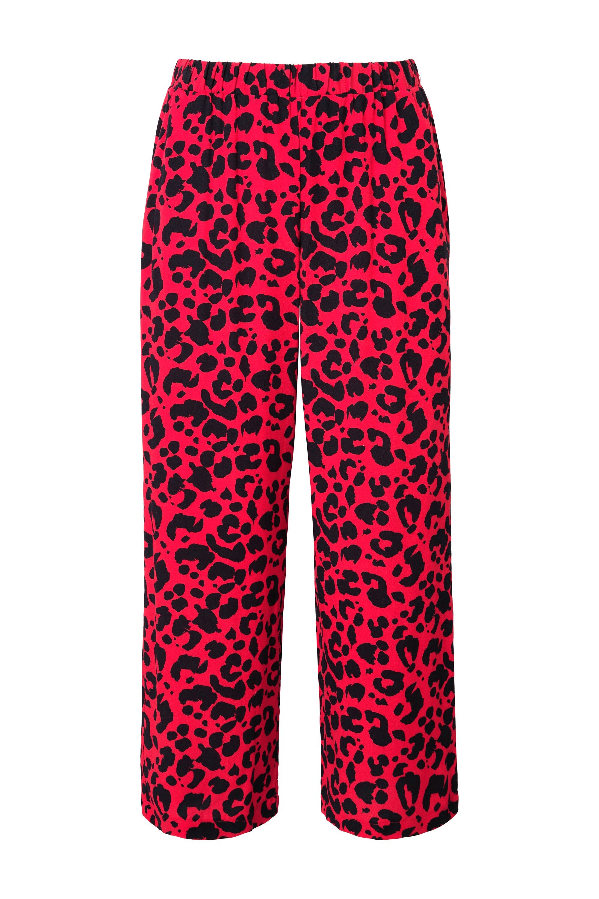 Angel of Style Funktionshose Hose weit und gerade Animal-Print Elastikbund günstig online kaufen