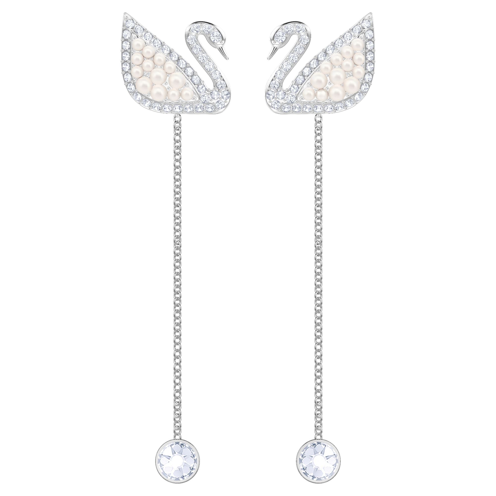 Swarovski Paar Ohrhänger Iconic Swan