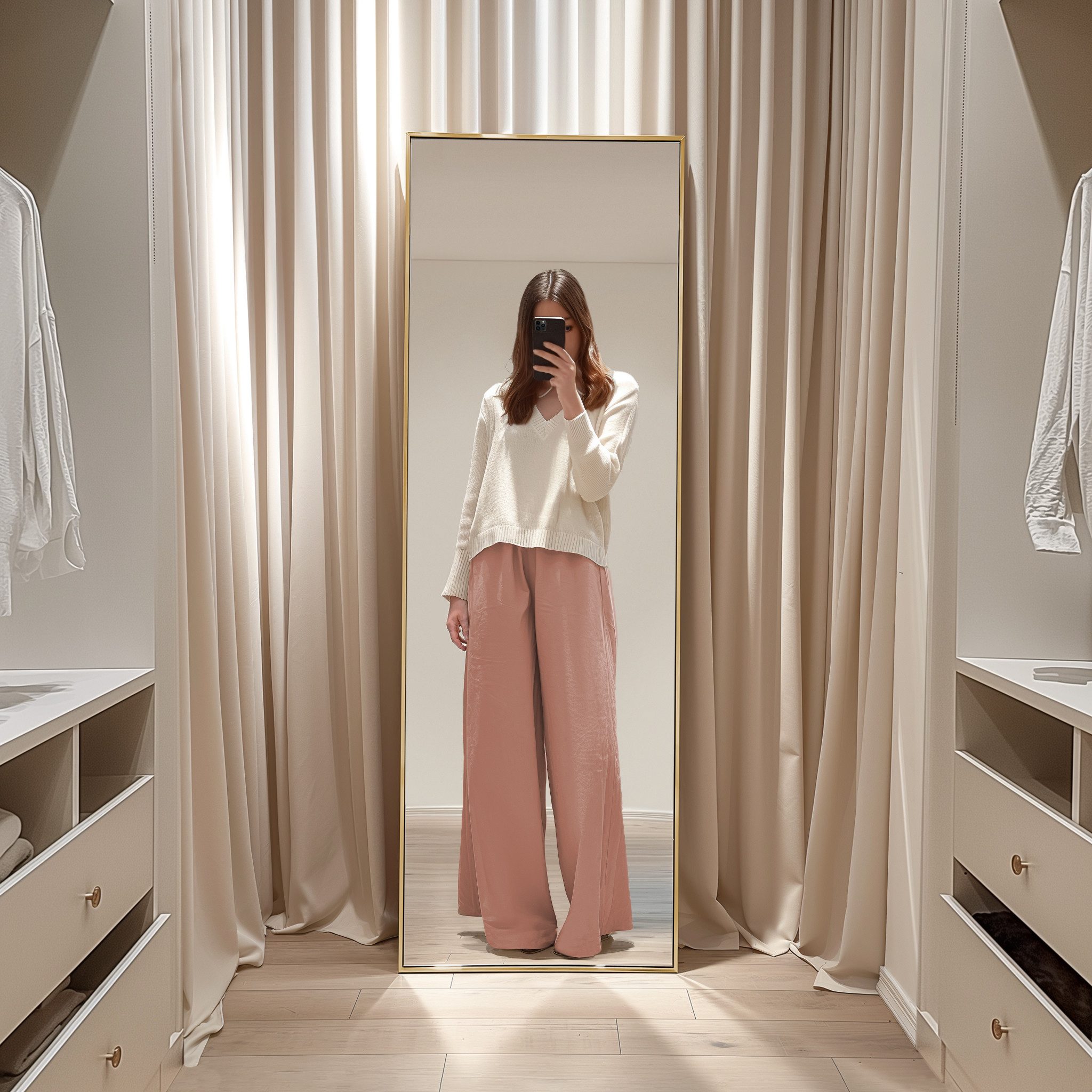 JOULISE Standspiegel und Wandspiegel mit Rahmen - Gänzkörperspiegel by JOULISE