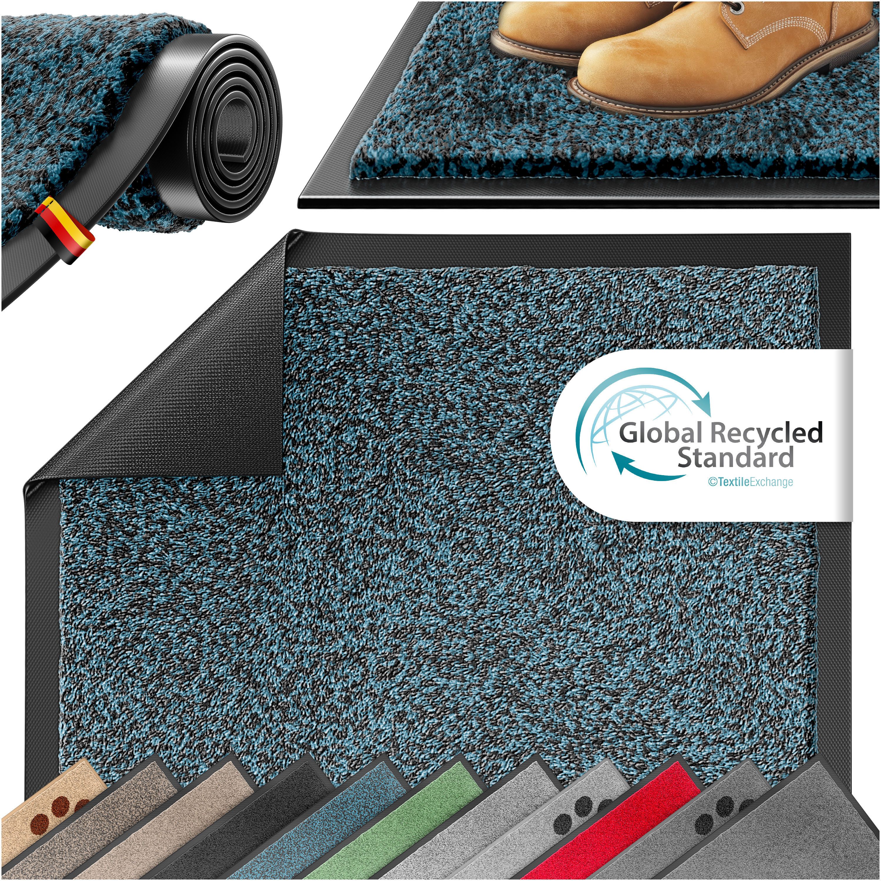 KESSER Fußmatte Schmutzfangmatte rutschfest für Innen- & Außenbereich, Höhe günstig online kaufen