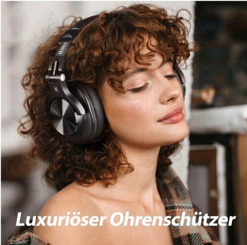 OneOdio A70 schwarz Bluetooth Headset Musik DJ High-Resolution Kopfhörer