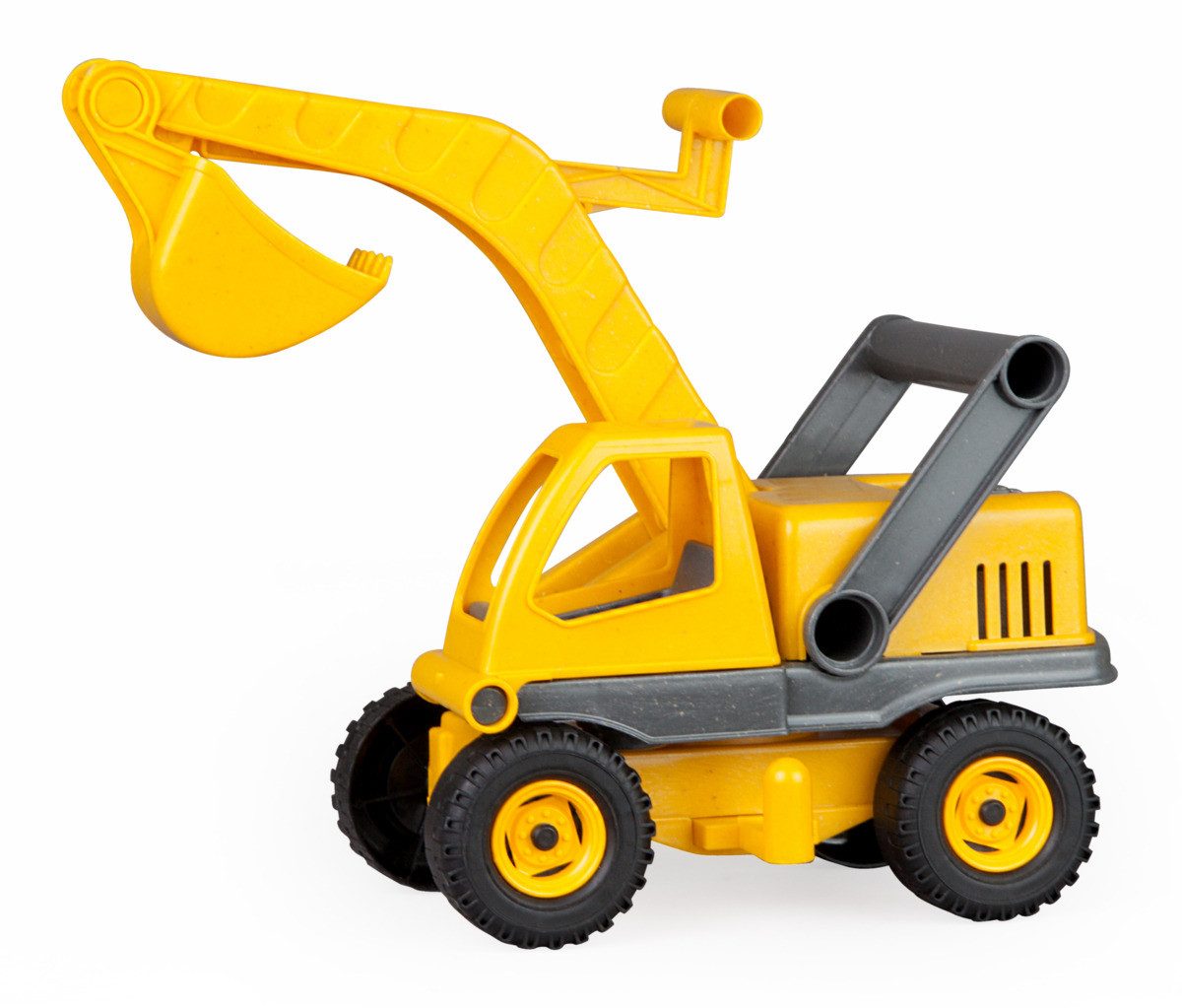 SIMM Spielwaren Spielzeug-Bagger LENA Bagger gelb 35cm
