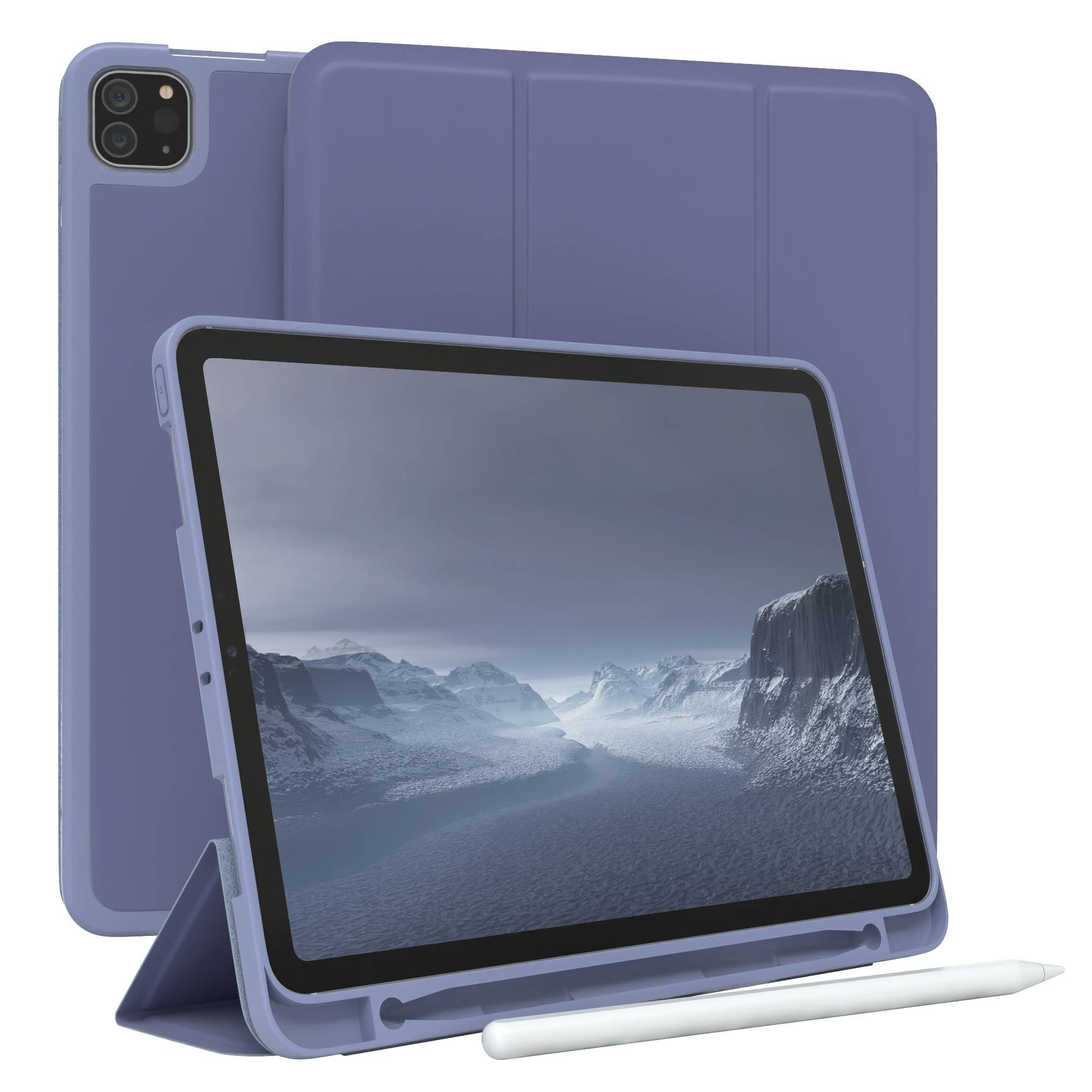 EAZY CASE Tablet-Hülle Penholder Smartcase für iPad Pro 11" 1.-4. Gen. 11 Zoll, Blau