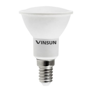 Vinsun LED-Leuchtmittel E14 LED Lampe 5W Leuchtmittel warmweiß 2900K Reflektor - 10er Pack