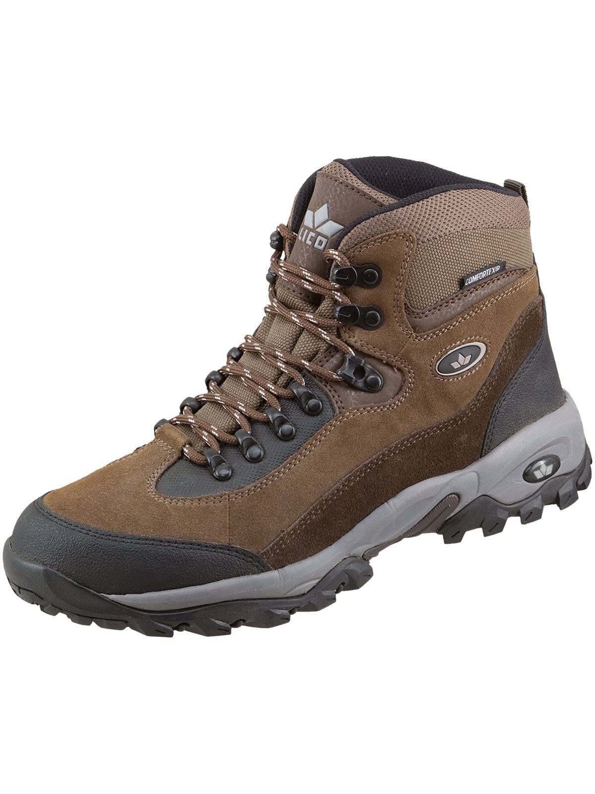 LICO work Schnürstiefel Milan braun Comfortex Wanderschuh günstig online kaufen