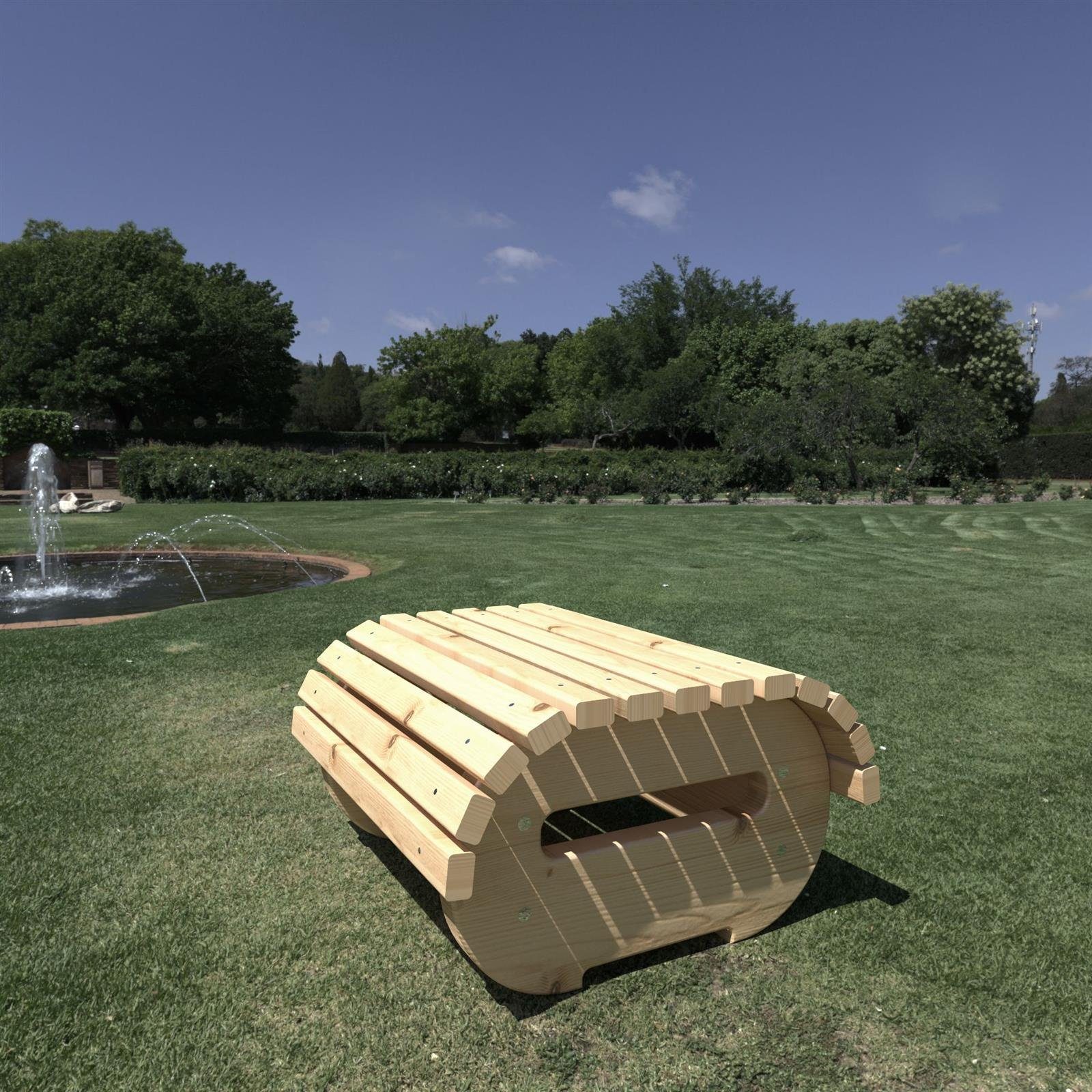 TUGA-Holztech Gartentisch Beistelltisch, Gartentisch Fichte