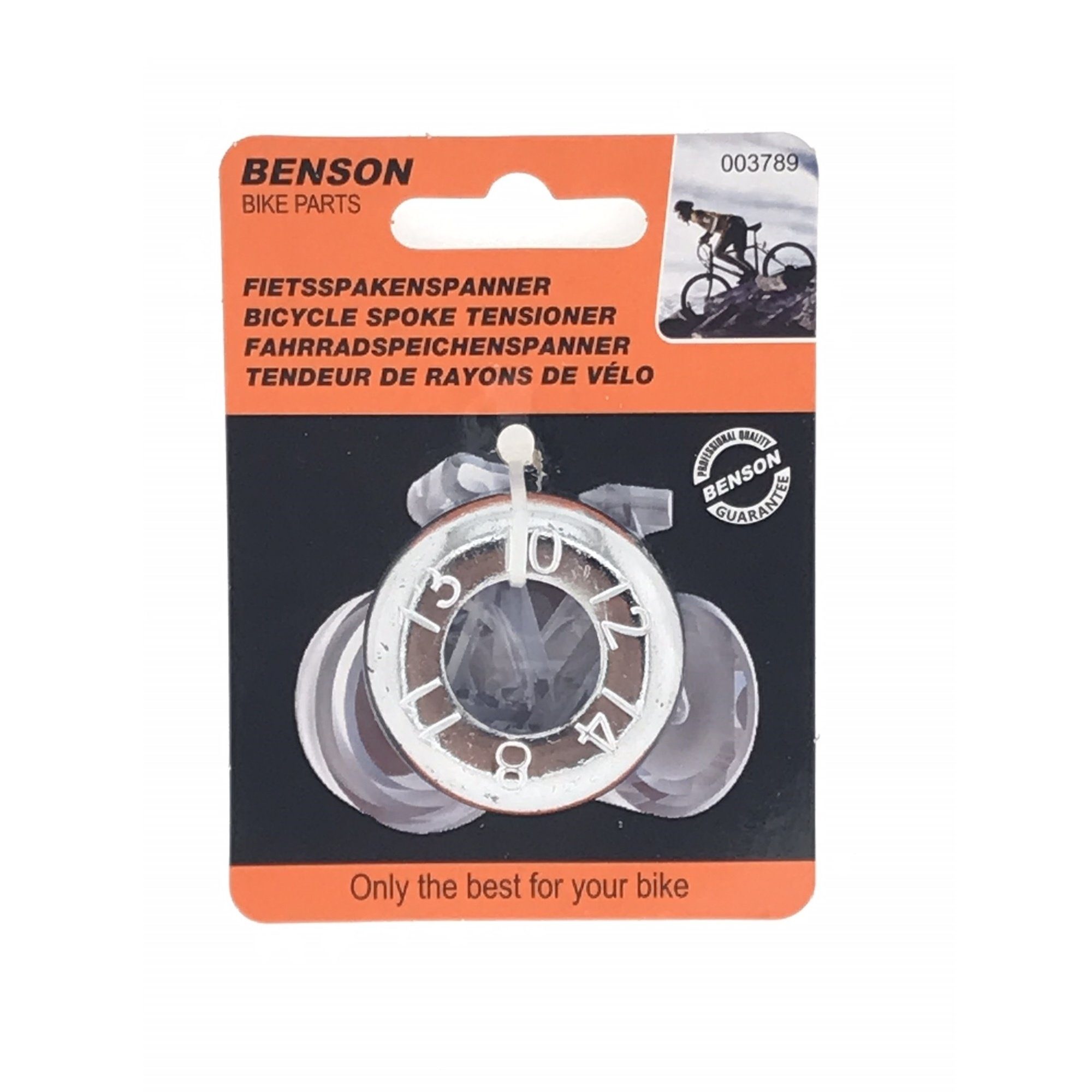 BENSON Fahrradwerkzeugset Fahrrad Speichenspanner 40 mm Speichenschlüssel