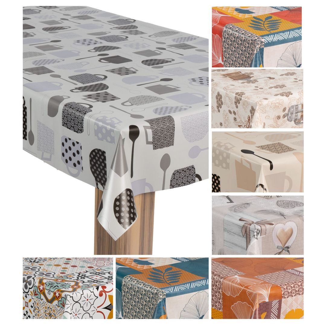 laro Tischdecke Wachstuch-Tischdecke Wachstischdecke Gartentischdecke