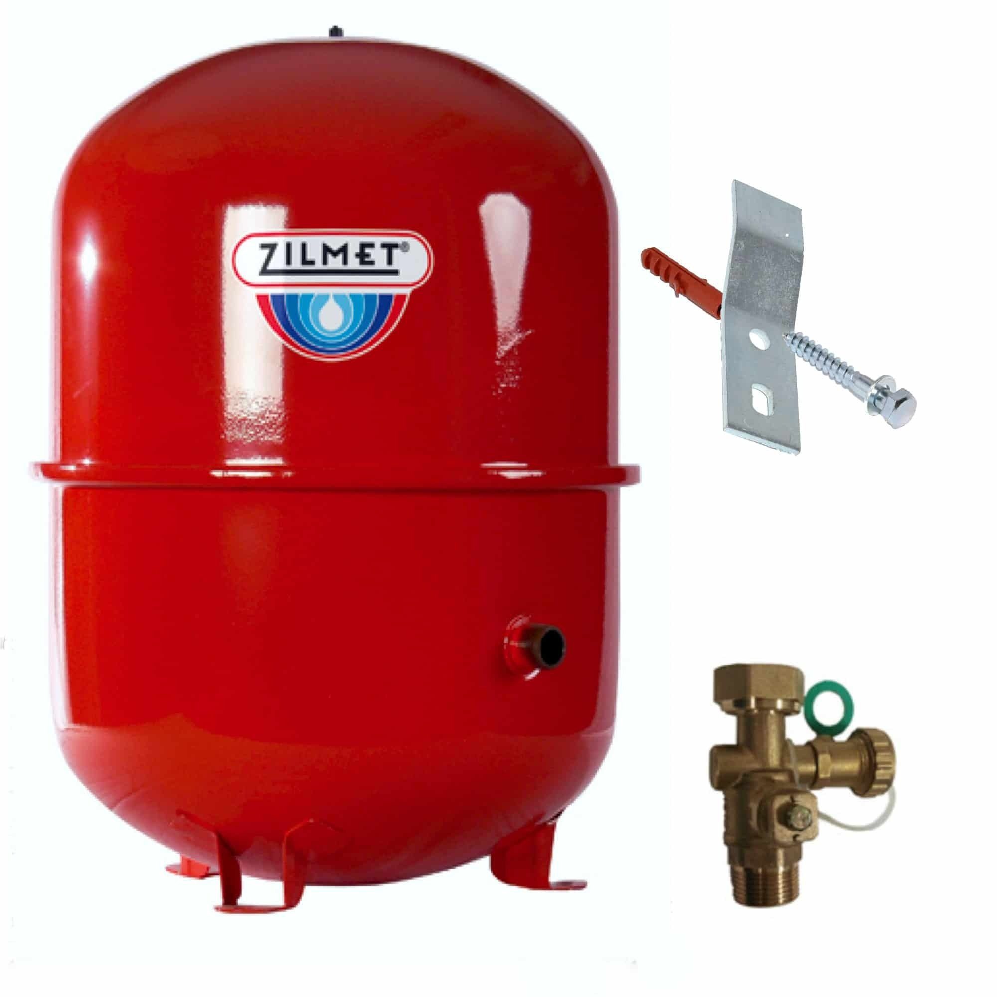 Danfoss Ventile Autoklav Set 24l Von ELBI - Mit Ausdehnungsgefäß, Manometer & Druckschalter Komplettset Autoklav Mit Druckschalter