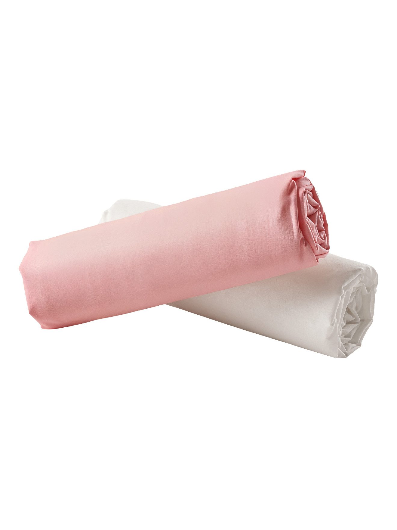 vertbaudet Spannbettlaken Spannbettlaken Kinder, Recycling-Baumwolle, Recycelte Baumwolle, 2er-Pack