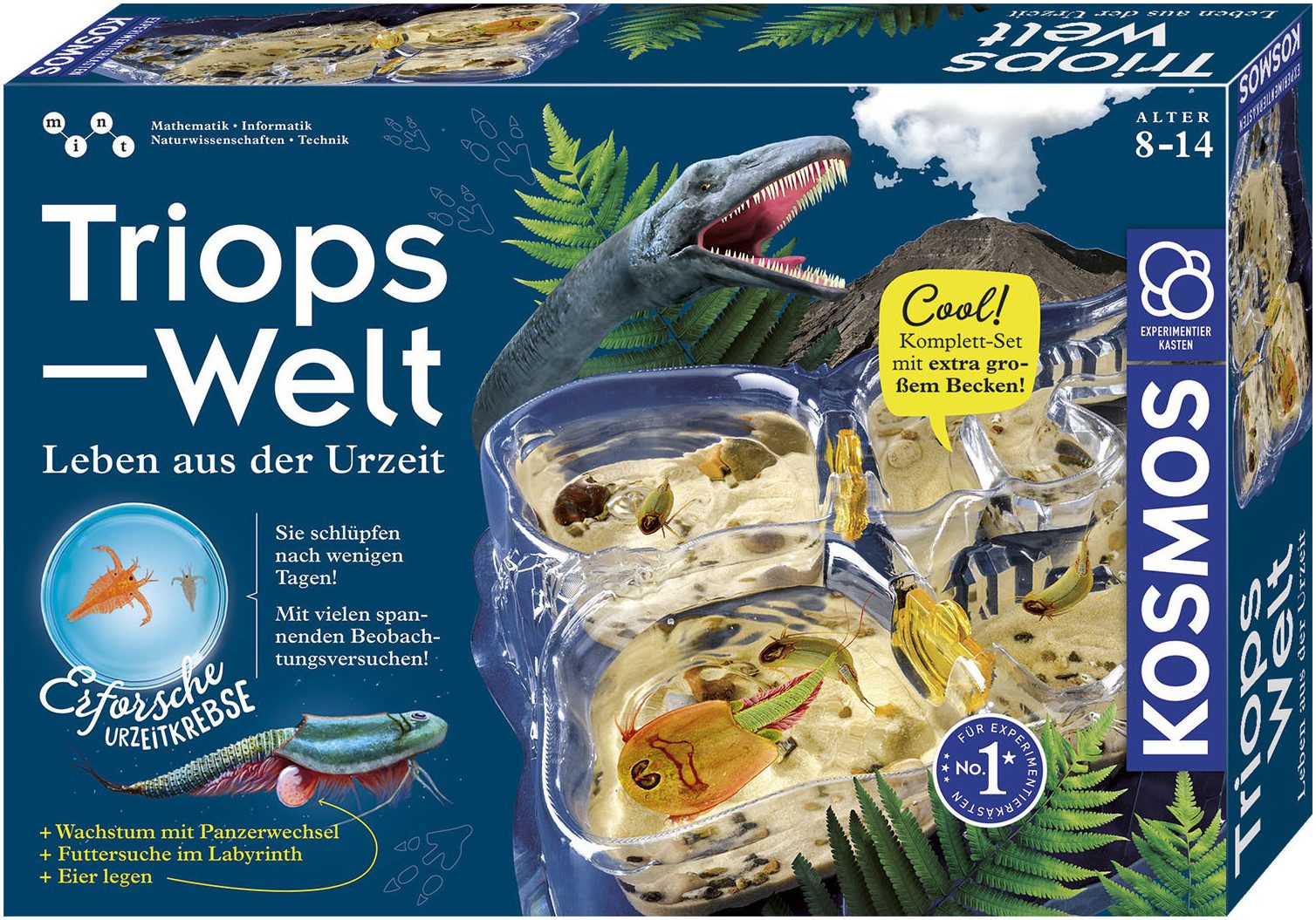 Kosmos Experimentierkasten Triops-Welt, Made in Germany