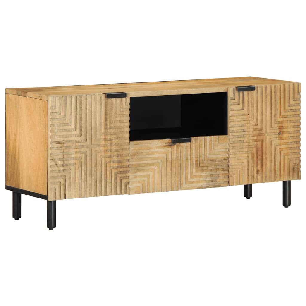 vidaXL TV-Schrank TV-Schrank Braun 105x33x46 cm Massivholz (1-St)