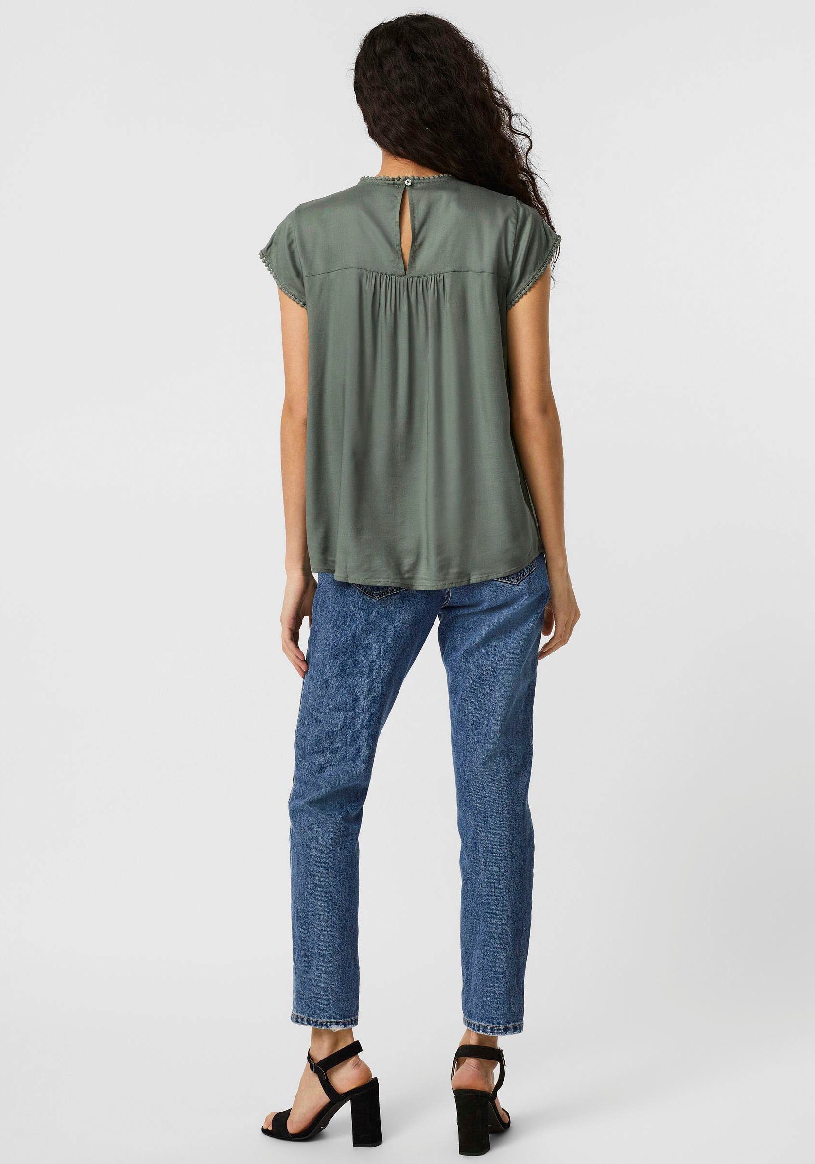 Vero Moda Kurzarmbluse VMDEBBIE PLEAT S/L günstig online kaufen