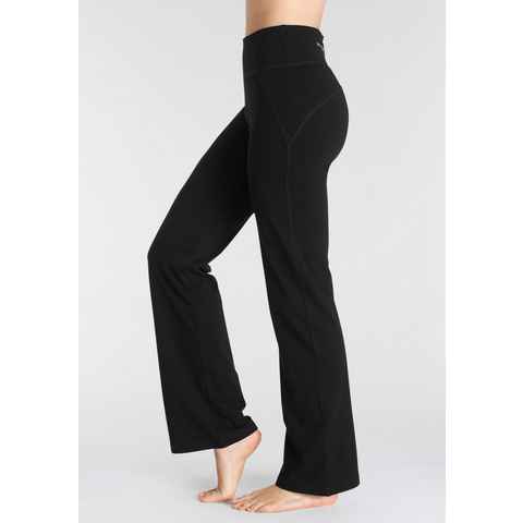 vivance active Jazzpants -Sporthose mit breitem Bündchen