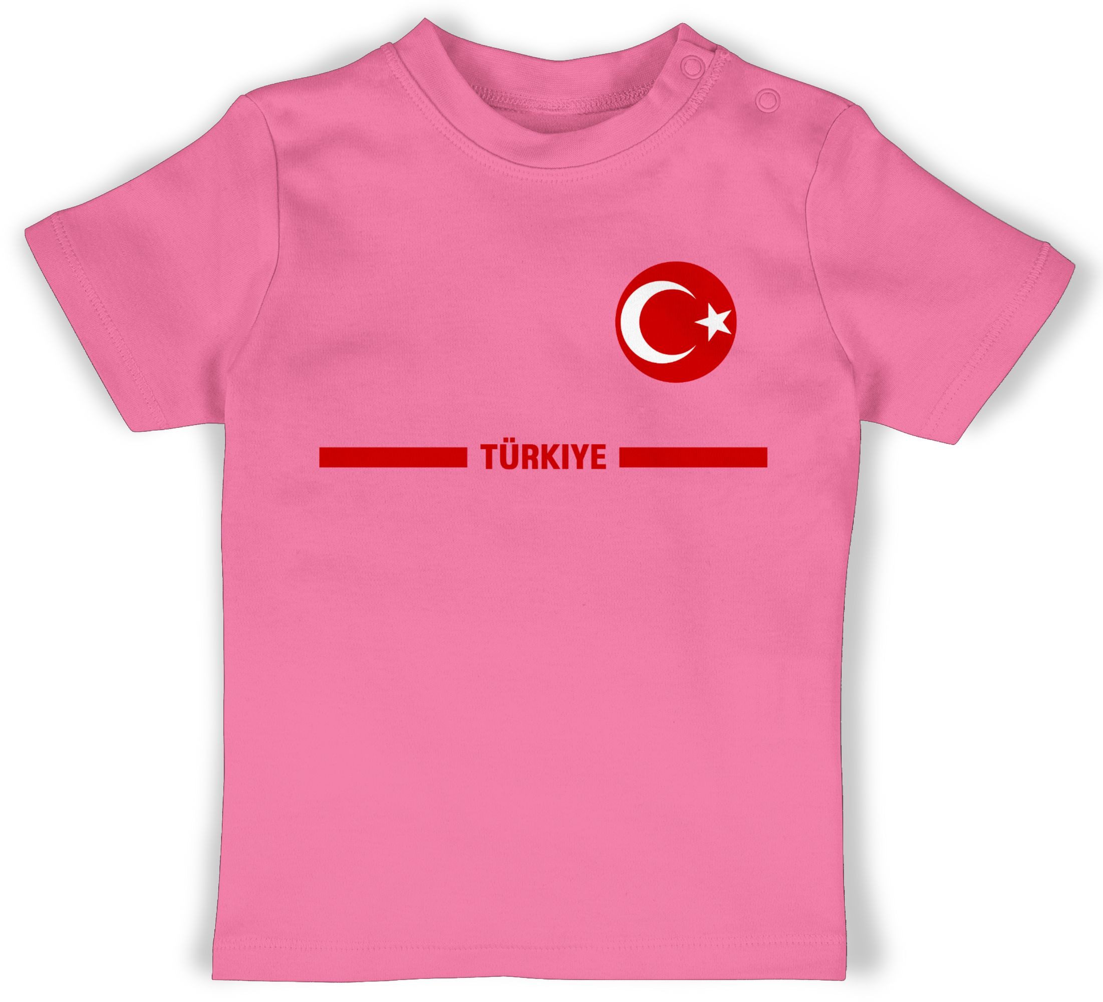 T-Shirt Türkei Trikot Wappen, Türkiye mit Stolz, Türkisches Fan-Motiv