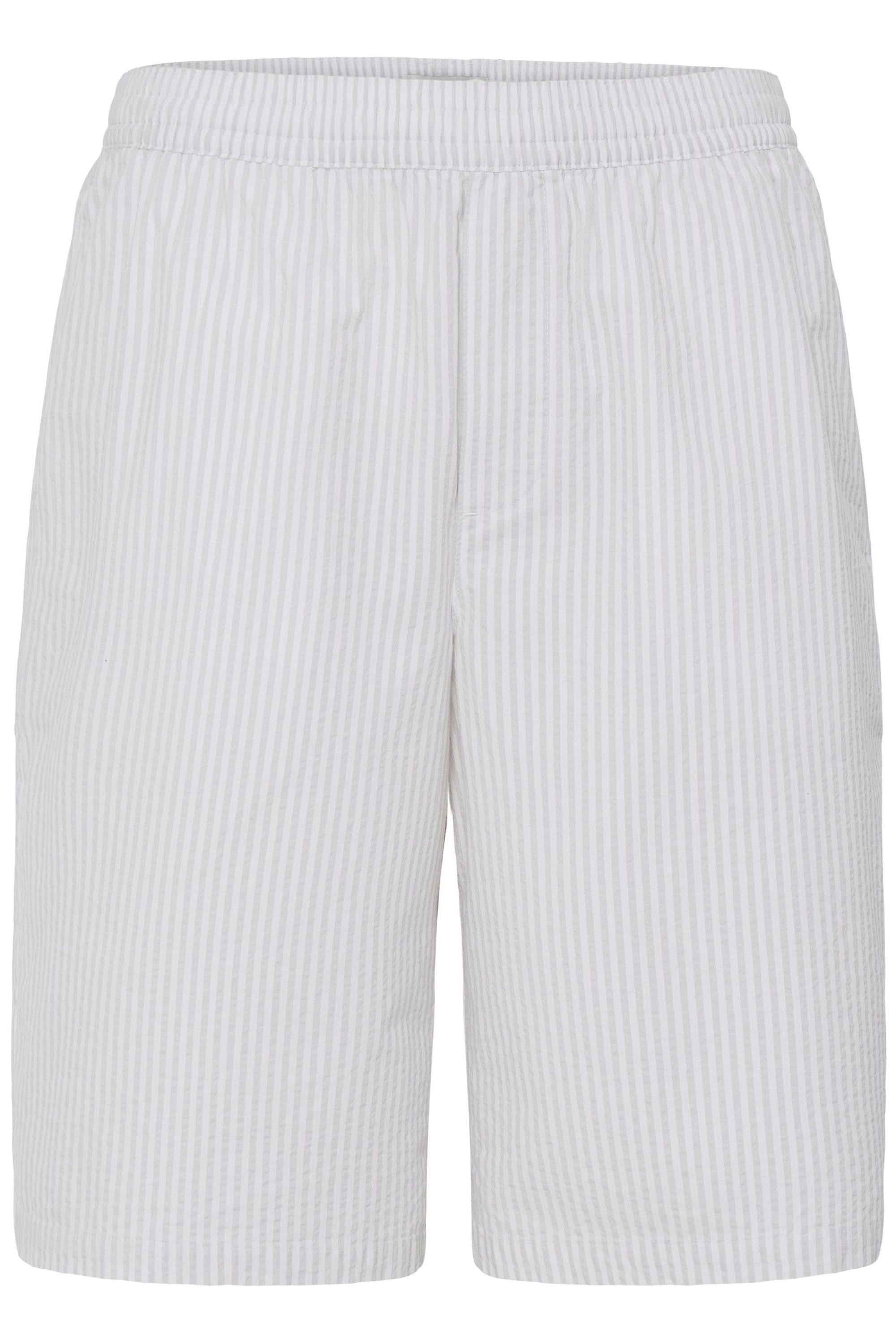 Casual Friday Chinoshorts CFJaevon Gestreifte Seersucker Shorts - Relaxed Fit