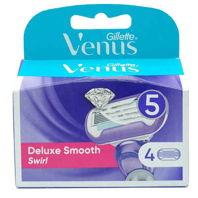Gillette Venus Rasierklingen Deluxe Smooth Swirl, 4-tlg., 4er Pack