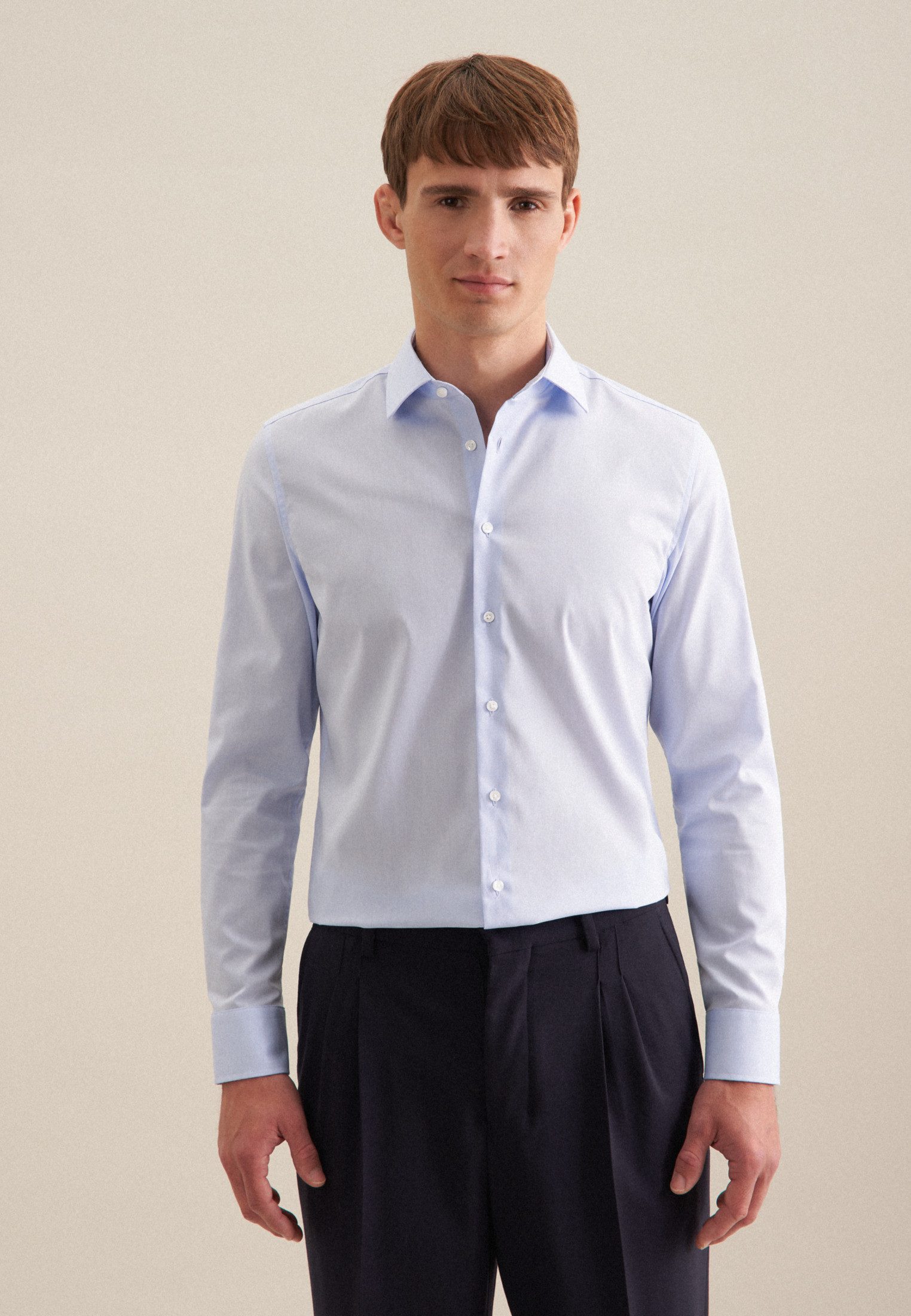Businesshemd Schwarze Rose