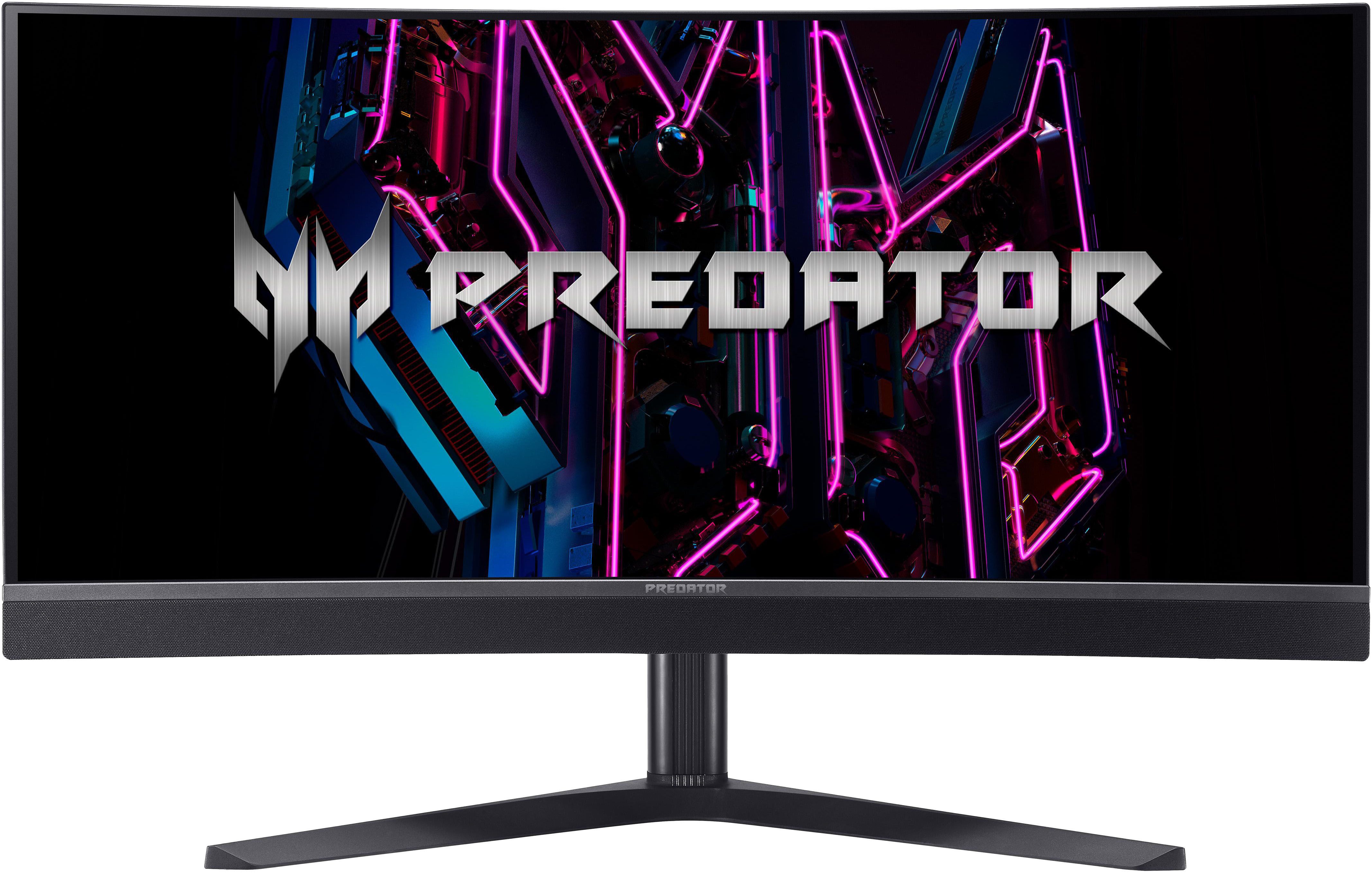 Acer Predator X34V Curved-Gaming-OLED-Monitor (86 cm/34 ", 3440 x 1440 px, UWQHD, 0,1 ms Reaktionszeit, 175 Hz, OLED)