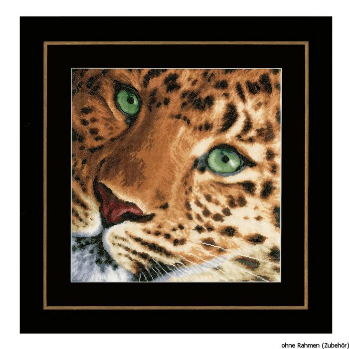 Lanarte Kreativset Lanarte Kreuzstichset &quot;Leopard&quot; (embroidery kit)
