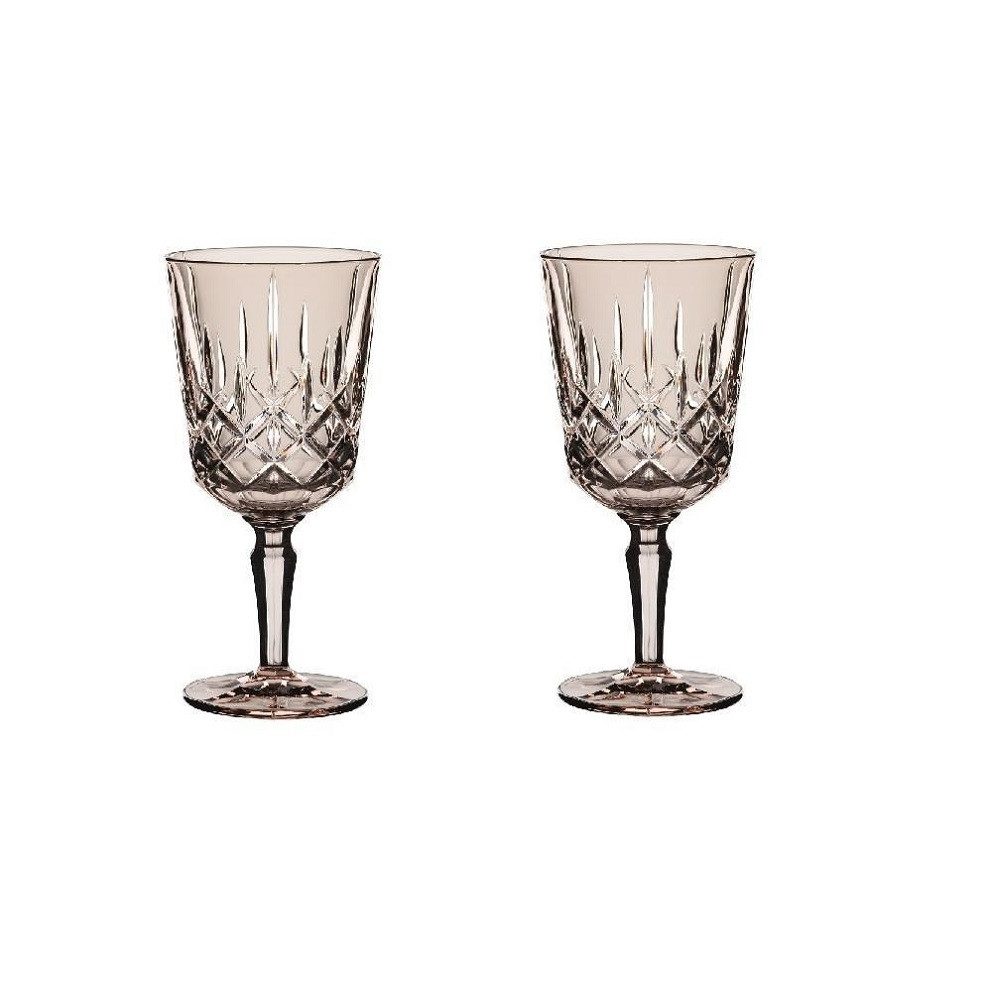 Nachtmann Weinglas Nachtmann Noblesse Colors Cocktail/Weinglas Taupe 2er Set, Glas
