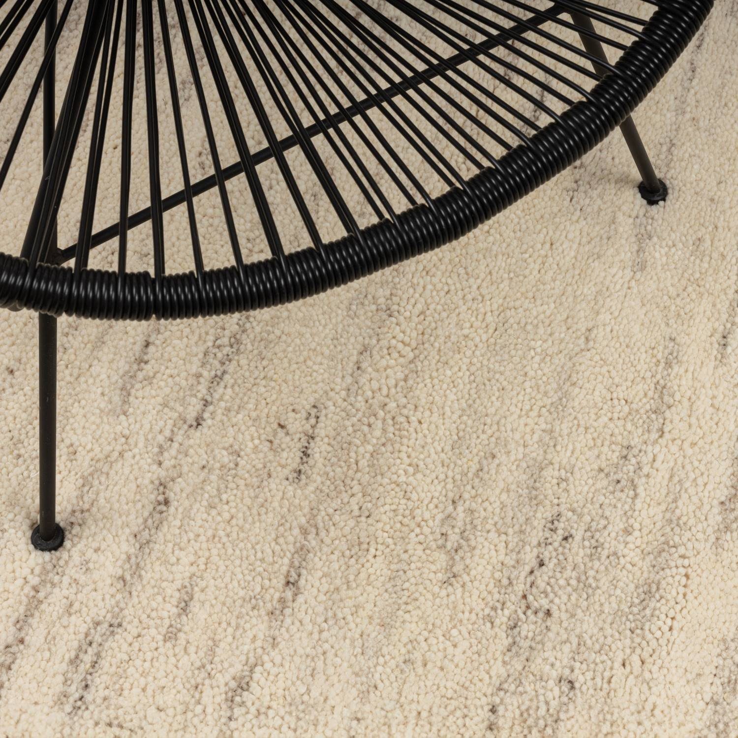 RUG N' ROLL Wollteppich Super Berber simple, weich, pflegeleicht, strapazie günstig online kaufen