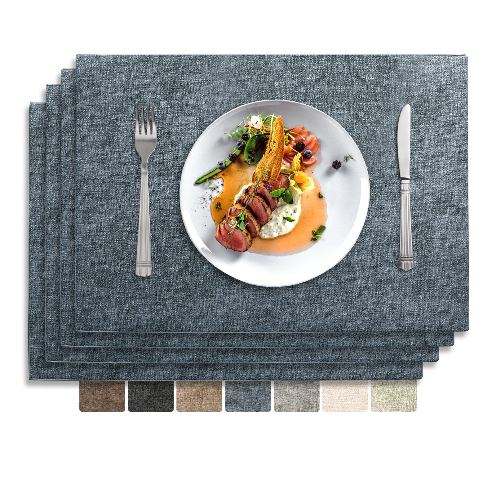 Vivi Idee Platzset Tischset Tischmatte Kunstleder, abwischbar wasserdicht A günstig online kaufen