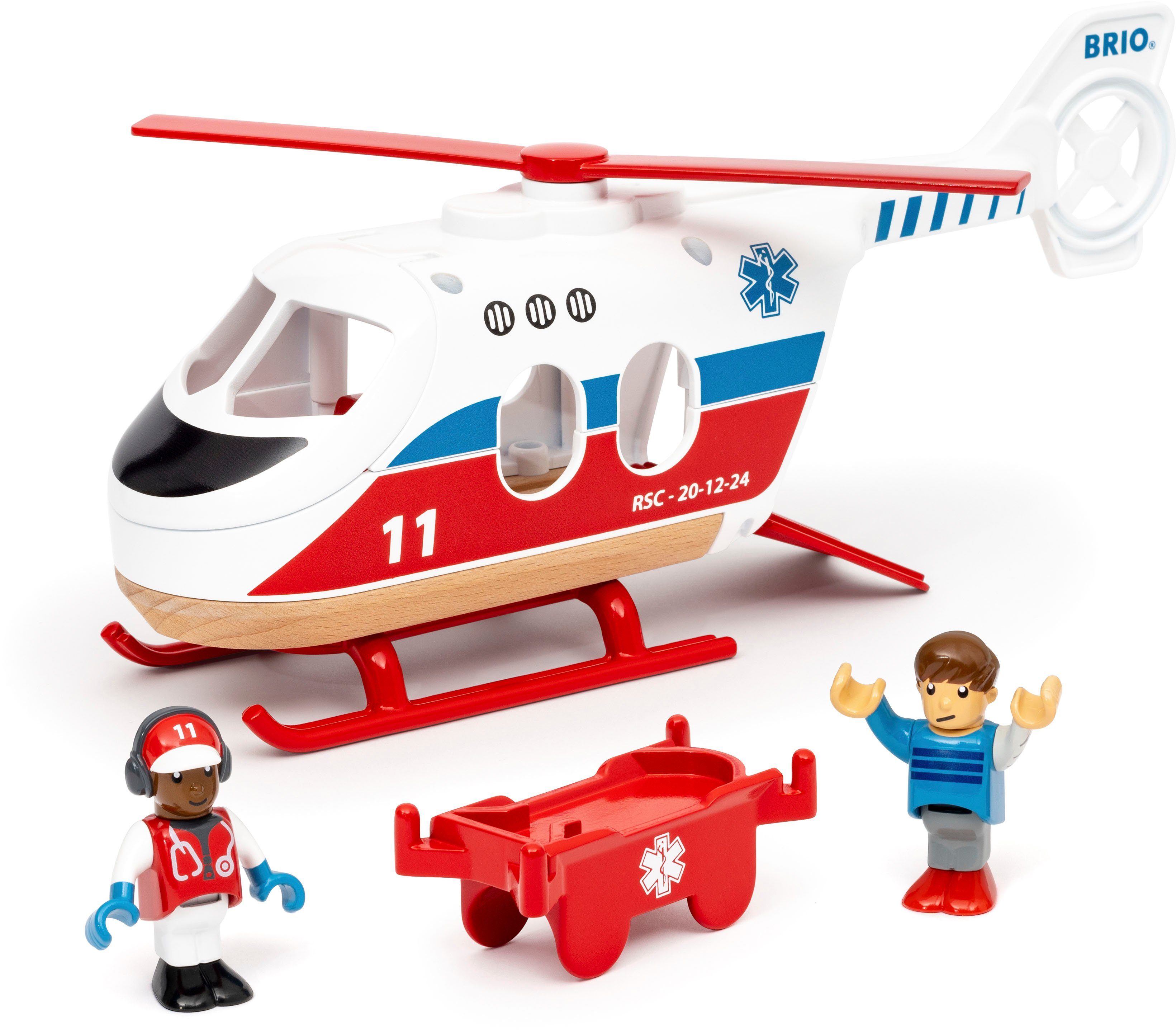 BRIO® Spielzeug-Hubschrauber BRIO® WORLD, Rettungshubschrauber, FSC® günstig online kaufen