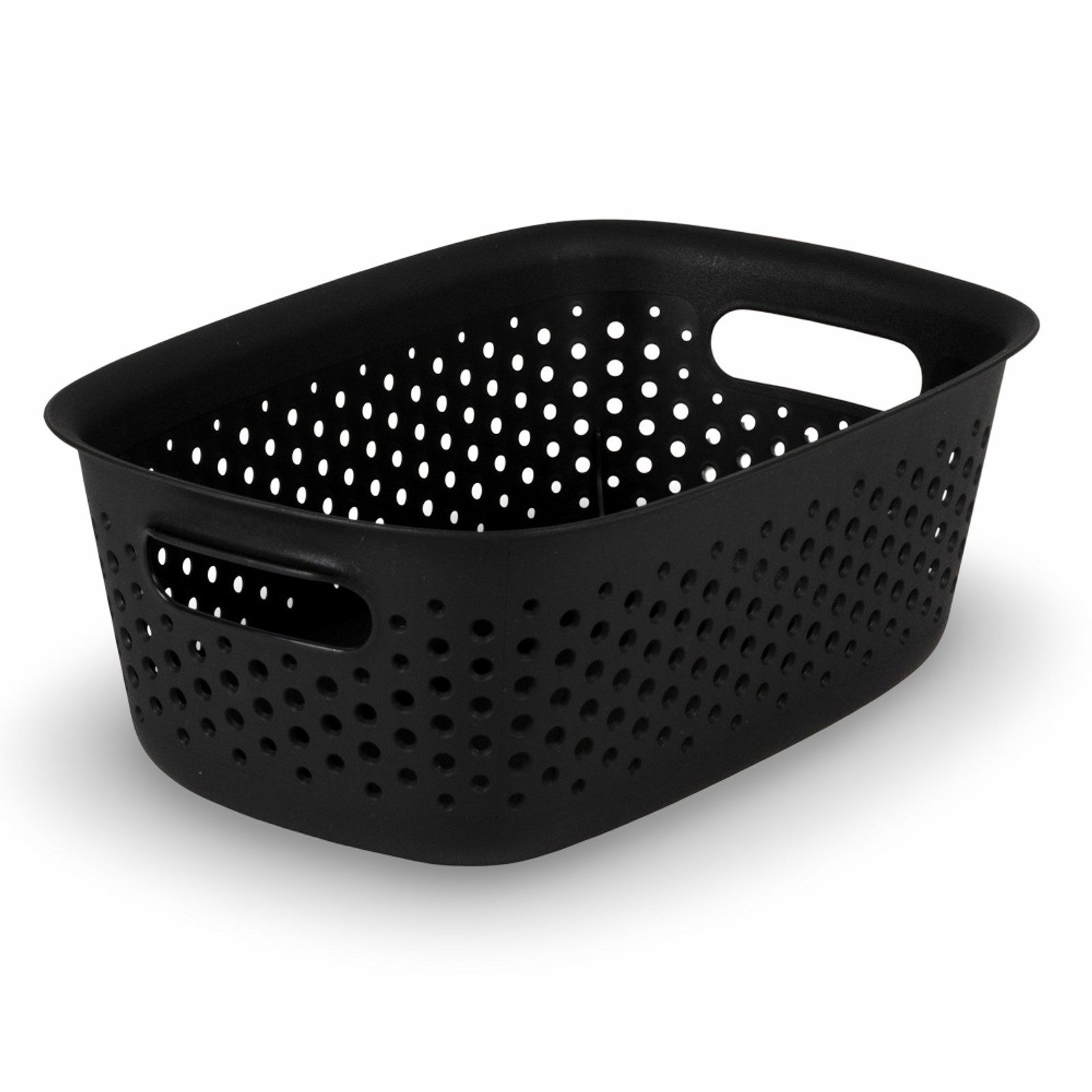 BURI Aufbewahrungsbox 6 Stück Aufbewahrungskorb Box 28cm Körbe 100% recycled 3,5L Korb Set