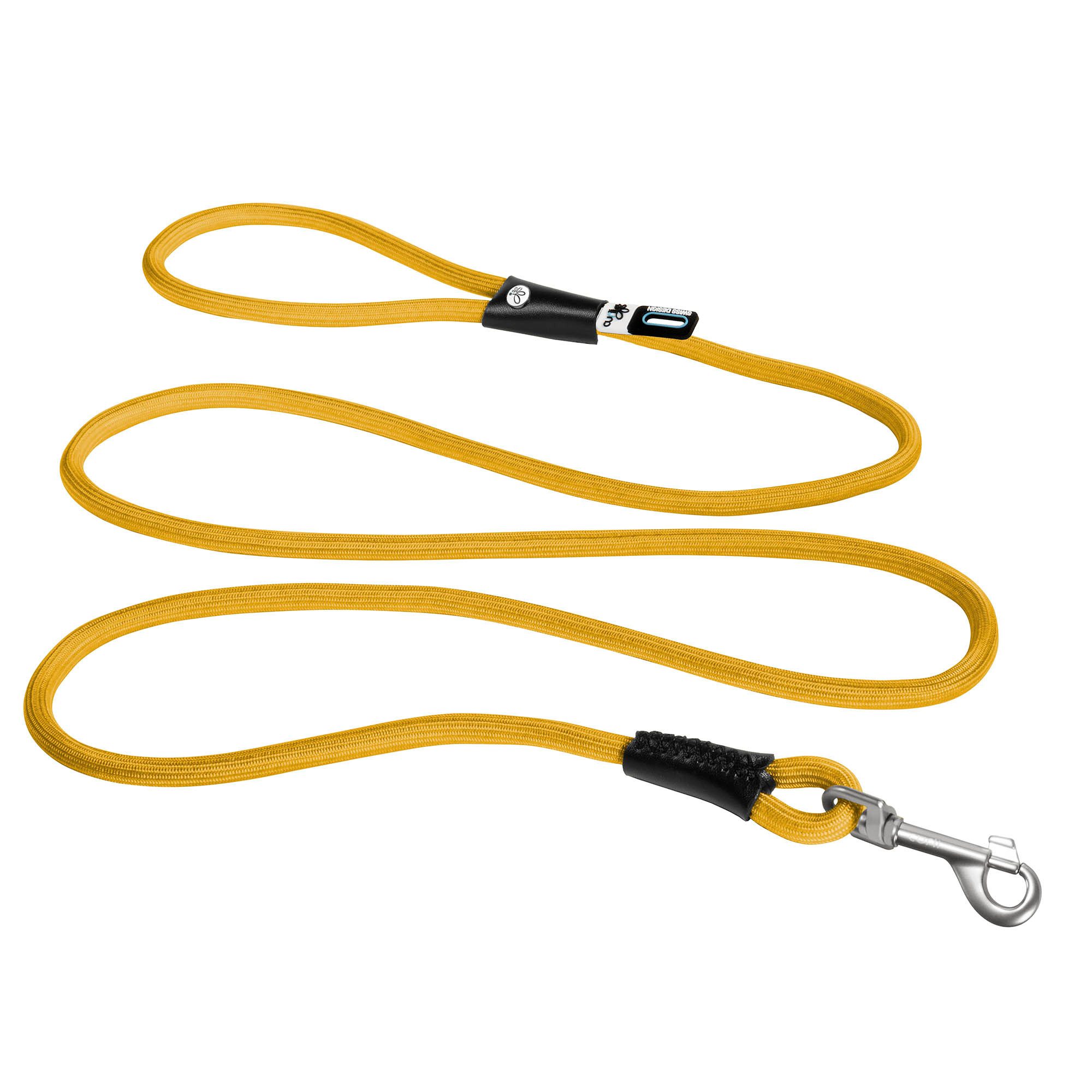 Curli Hundeleine Curli Stretch Comfort stoßdämpfende Nylon Hunde Führleine Hundeleine