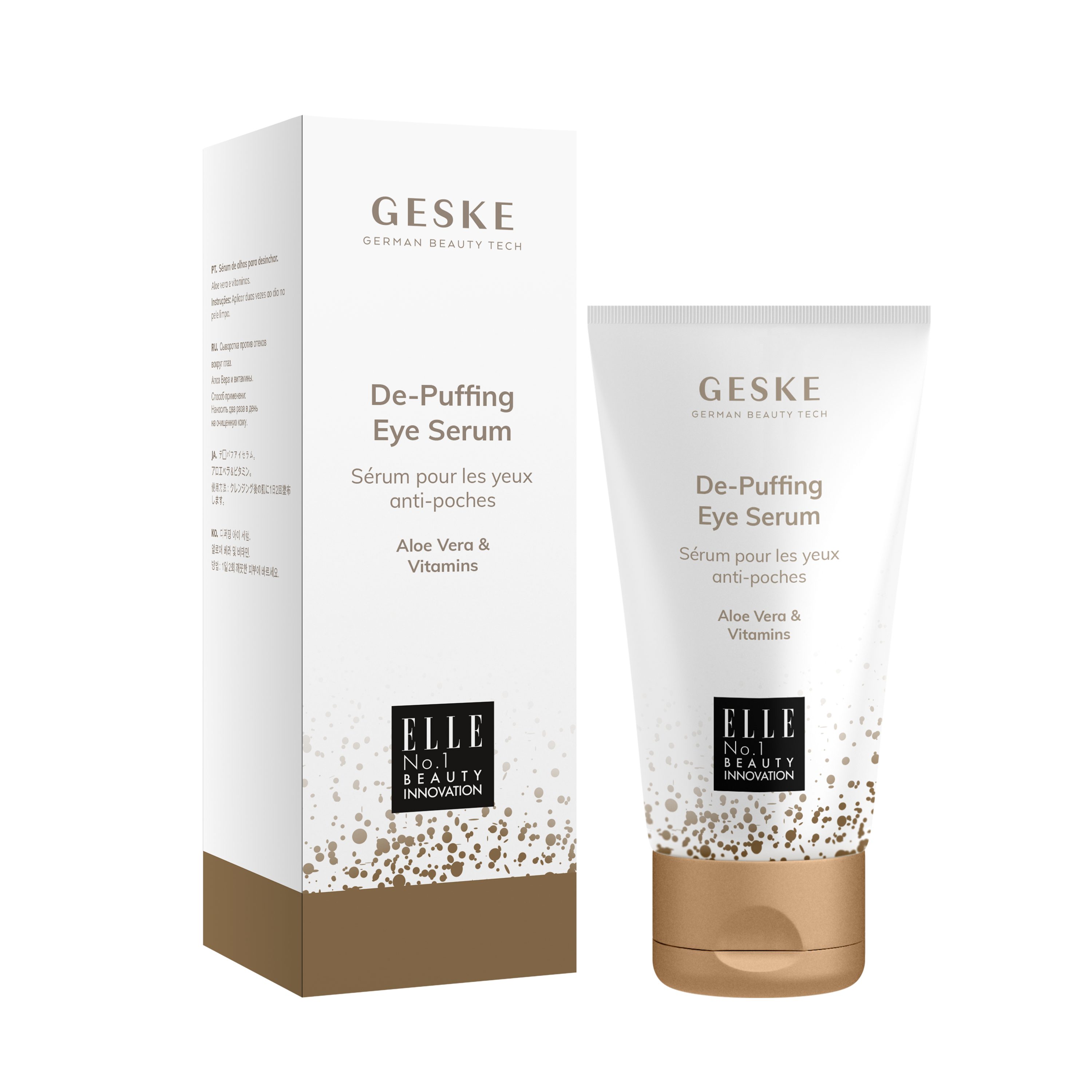 GESKE Beauty De-Puffing Tech Serum, 1-tlg. Augengel German Eye