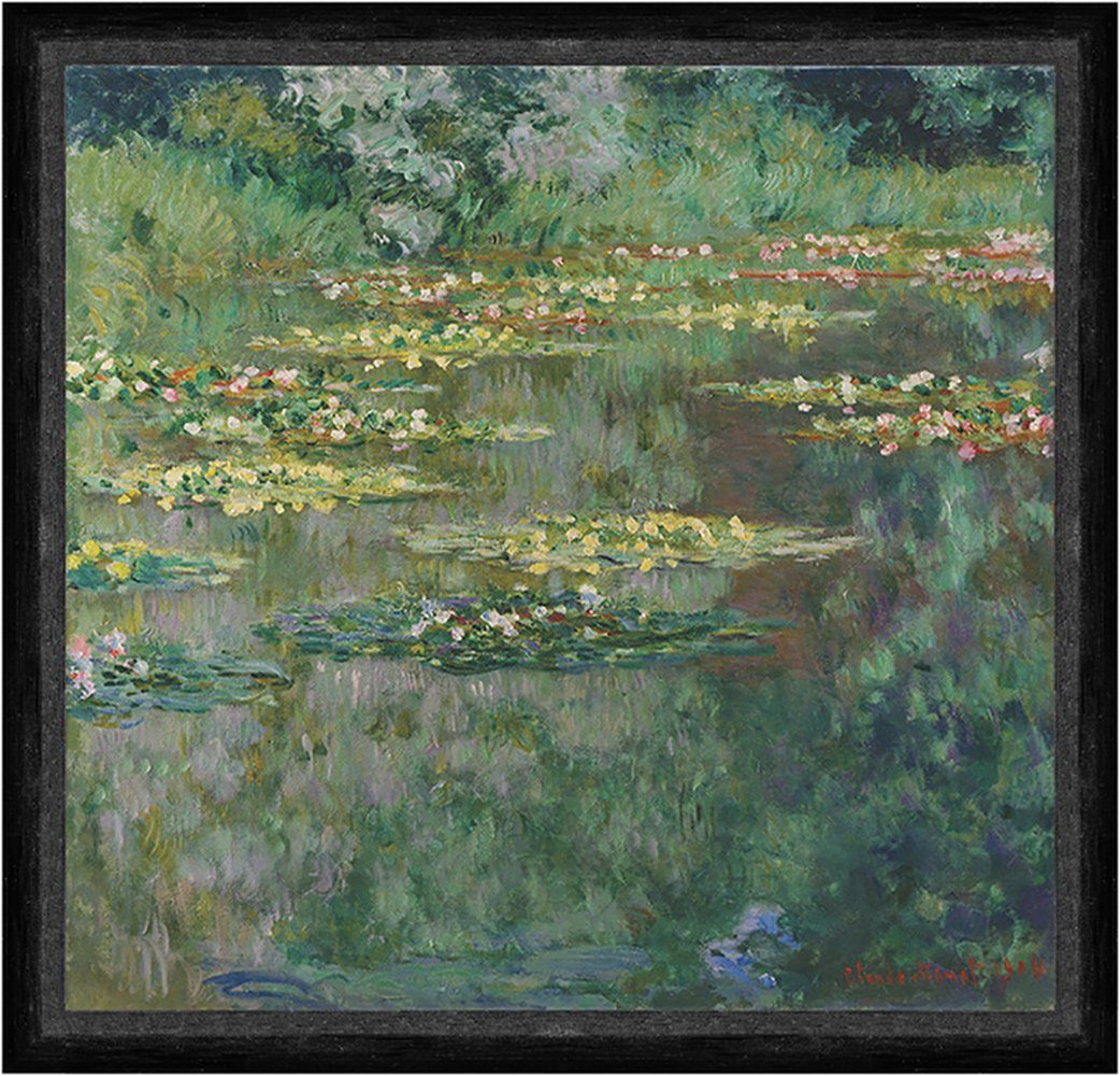 Kunstdruck Le Bassin des Nympheas Claude Teich Wasserlilien