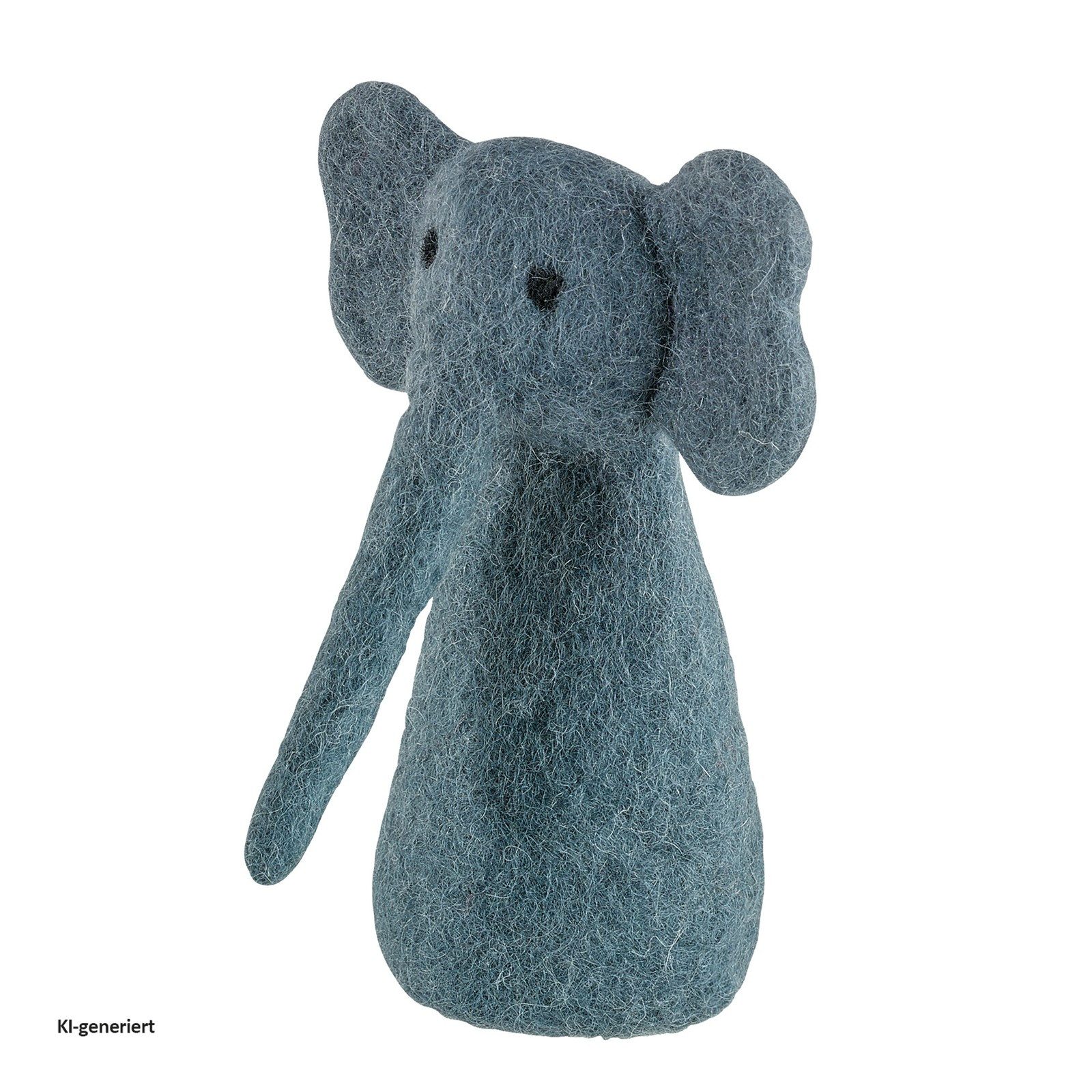 Cilio Eierbecher Eierwärmer LANA Elefant, (Stück, 1-tlg), Filz Tiermotiv handgefertigt