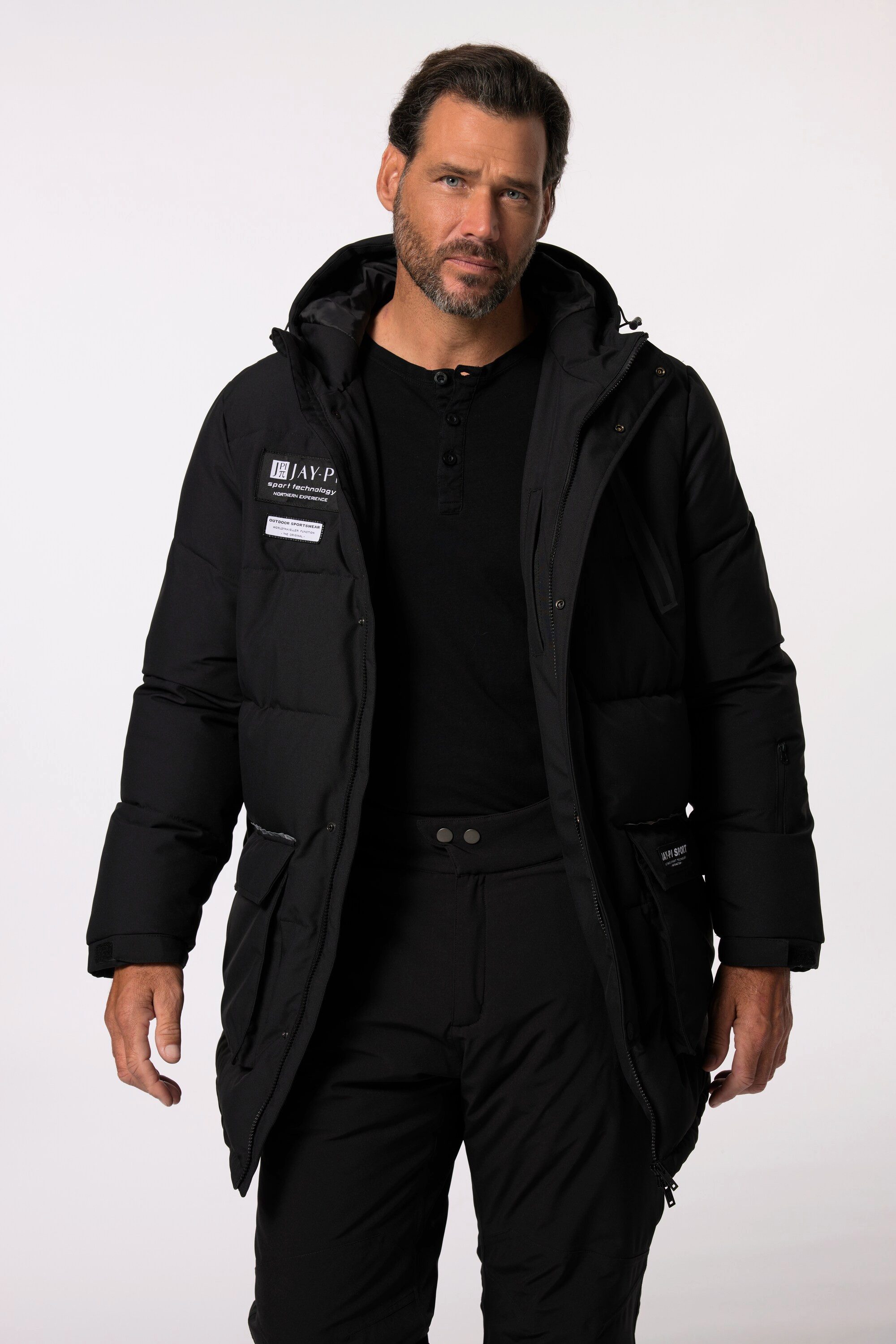 JP1880 Skijacke Parka 2fach-Funktion Kapuze