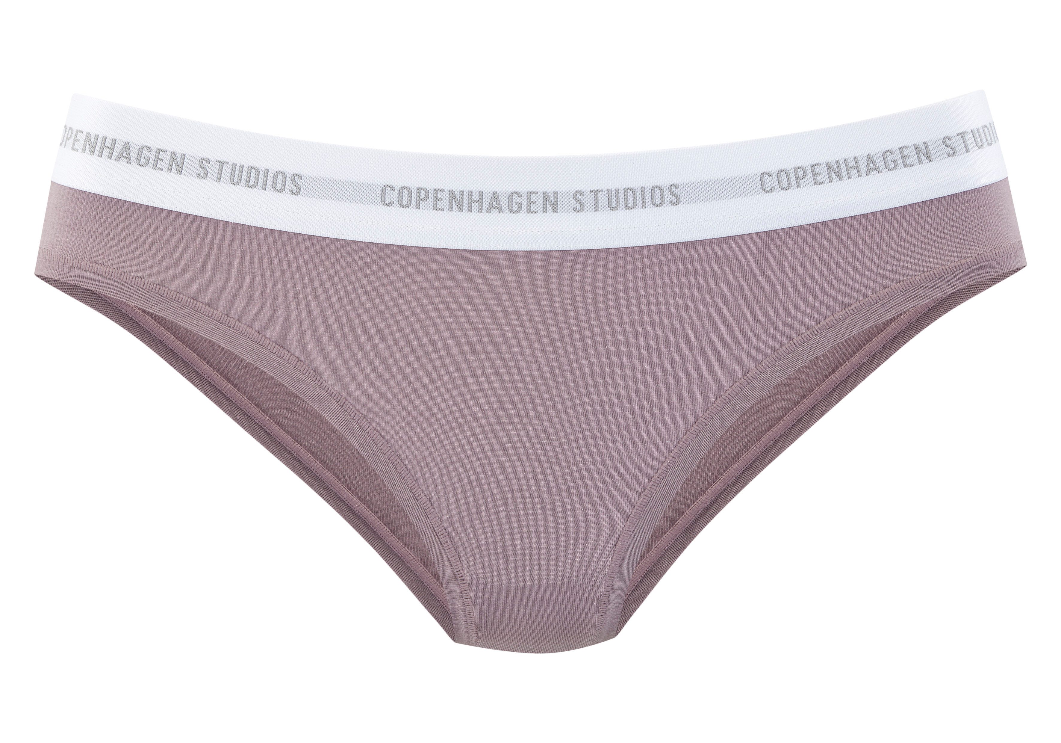 Copenhagen Studios Bikinislip mit elastischem Logobund günstig online kaufen