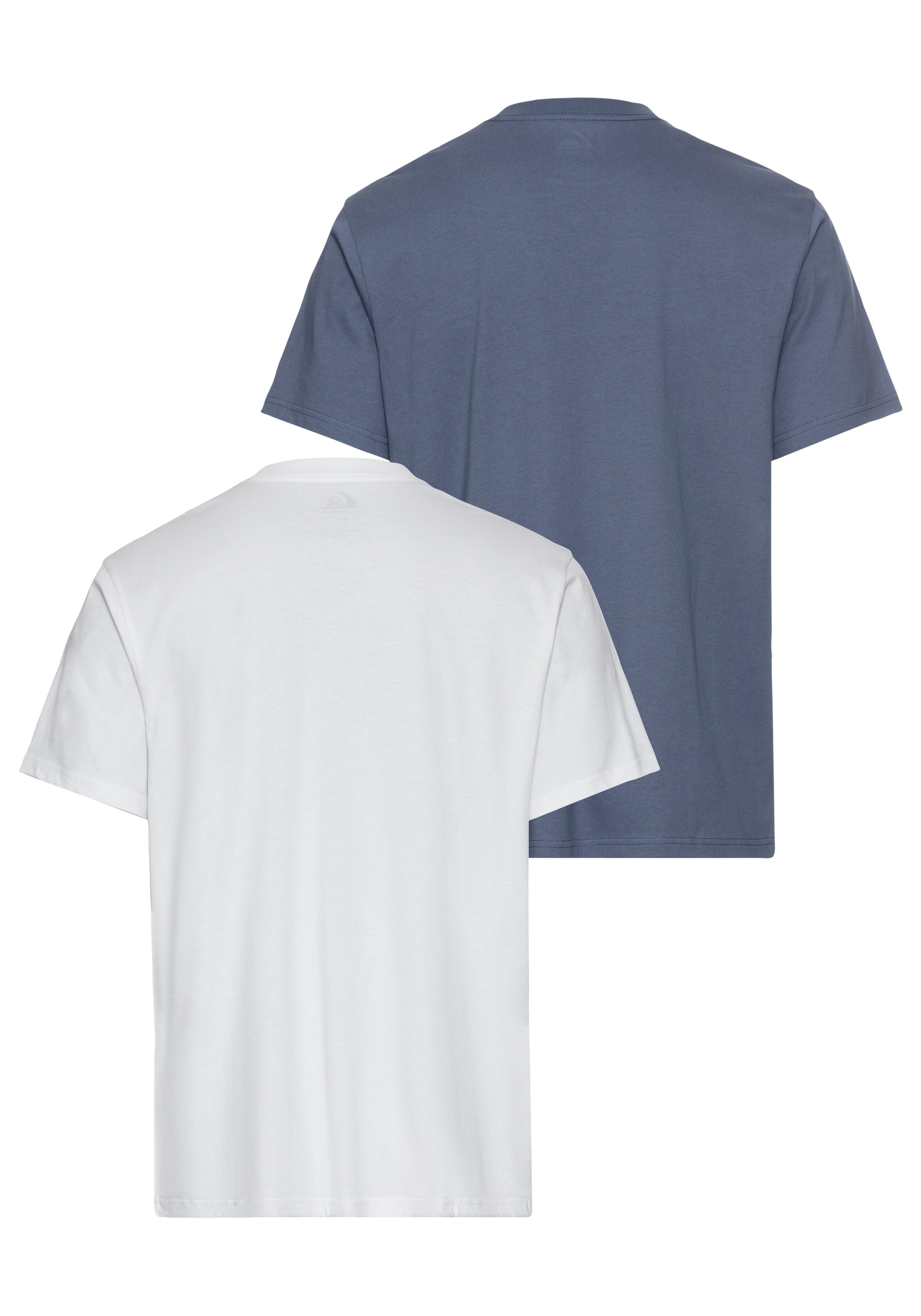 Quiksilver T-Shirt POST IT ROKELIA SHORT SLEEVE PACK YM (2-tlg) Doppelpack, mit Print, aus Baumwolle, Kurzarm-Design – Bild 5 von 5