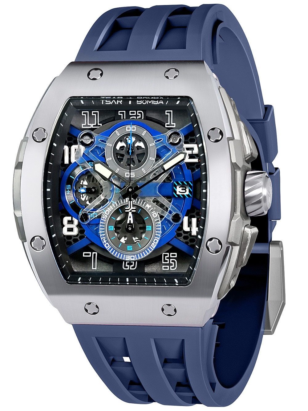 Tsar Bomba Quarzuhr Tsar Bomba TB8211Q-03 Herrenuhr Elemental Chronograph 52mm 5ATM Tsar Bomba TB8211Q-03 Herrenuhr Elemental Chronograph 52mm 5ATM