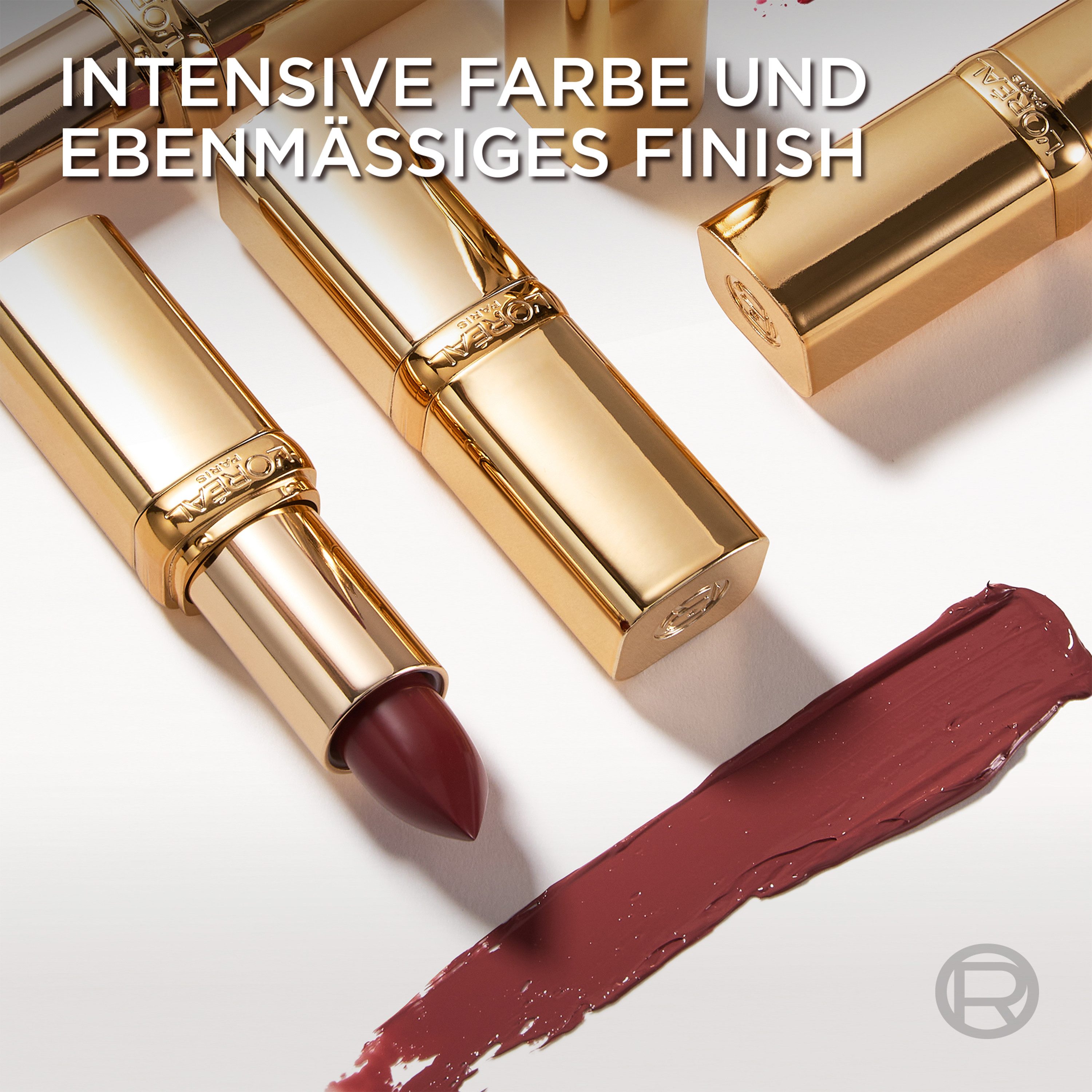 L'ORÉAL PARIS Lippenstift COLOR RICHE, mit cremiger Textur, kein Verlaufen – Bild 5 von 5