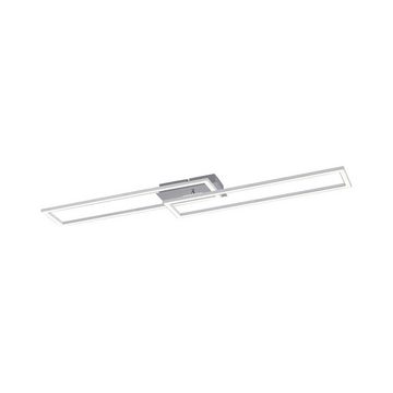 click-licht LED Deckenleuchte LED Deckenleuchte Iven in Weiß 2x18W 4150lm, keine Angabe, Leuchtmittel enthalten: Ja, fest verbaut, LED, warmweiss, Deckenlampe, Deckenbeleuchtung, Deckenlicht