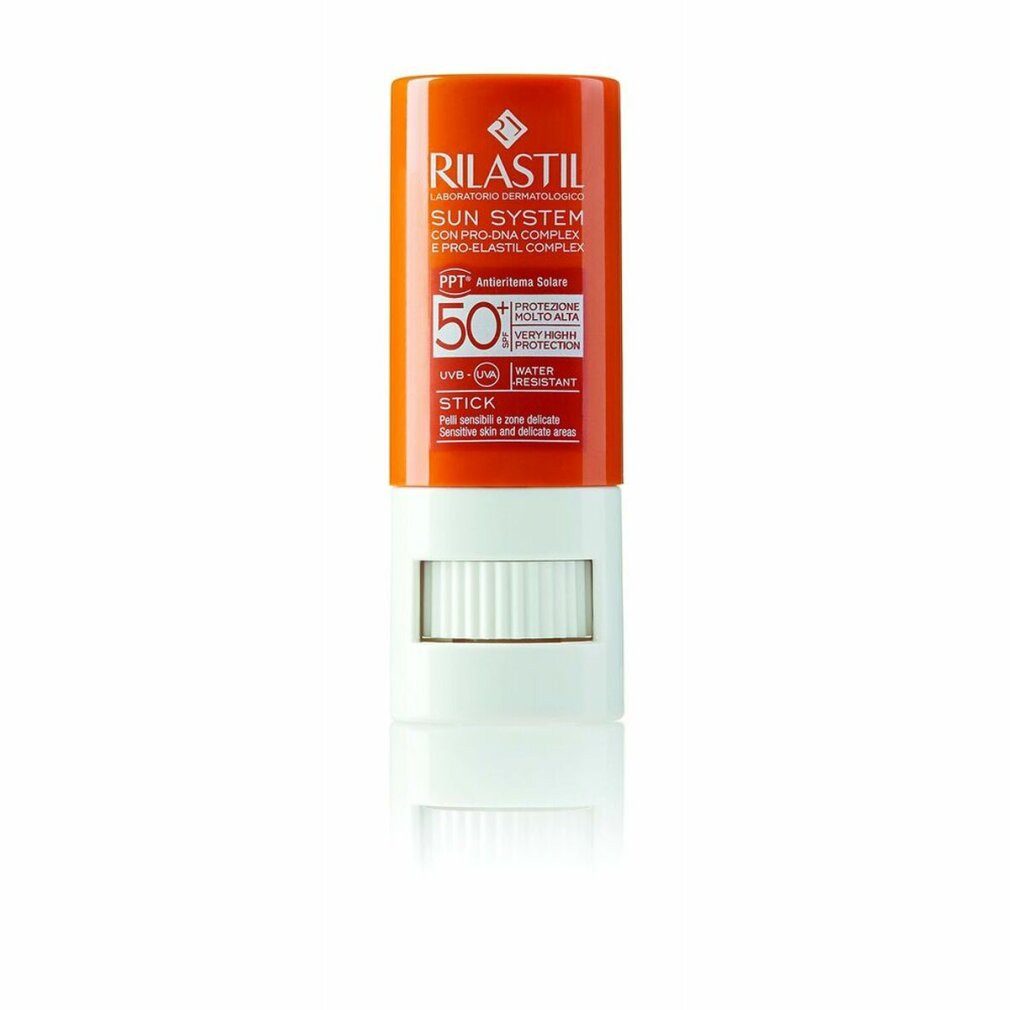 Rilastil Sonnenschutzcreme Sun System Transparent Stick Empfindliche Bereiche Spf50 8