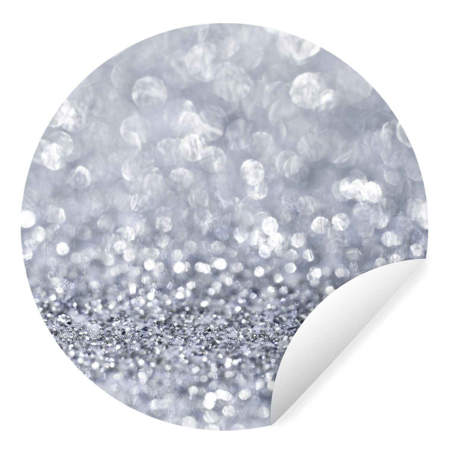 Wandtattoo Blumenranke Luna – 80x60 Cm In Goldgelb, Selbstklebend Für Wohnzimmer, Bad & Mehr